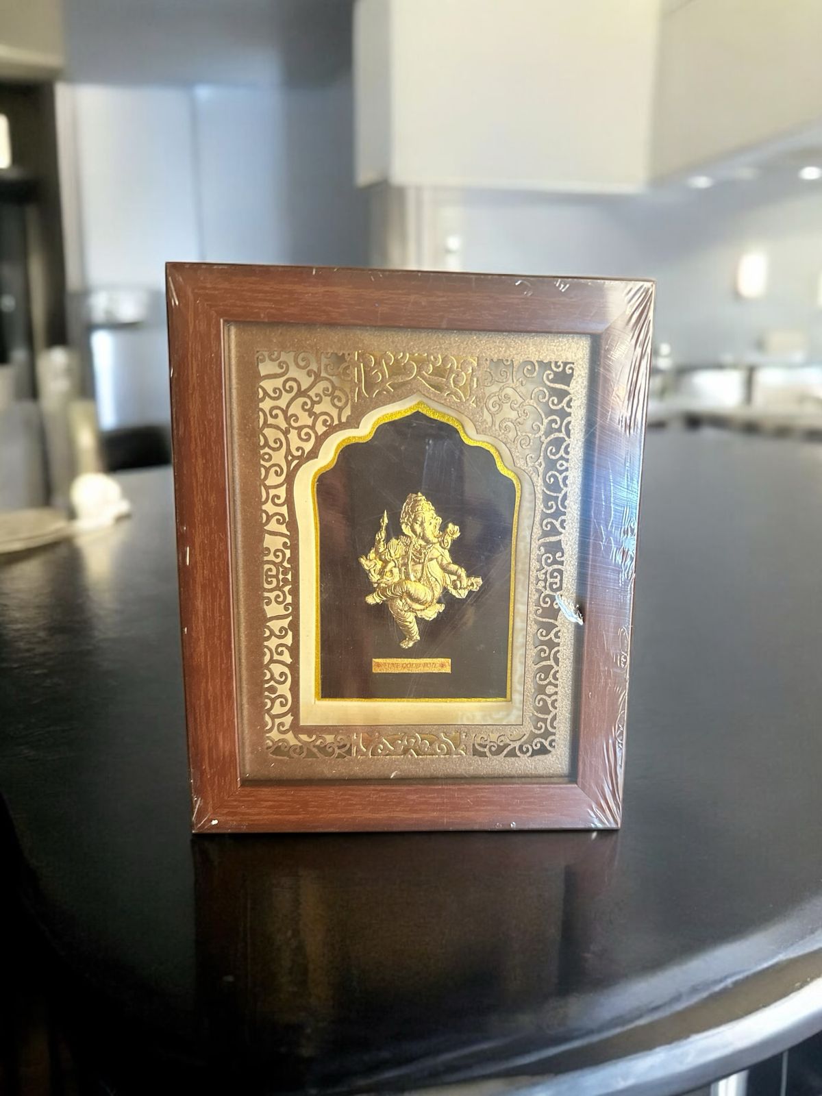 24K Gold Ganesh Frame