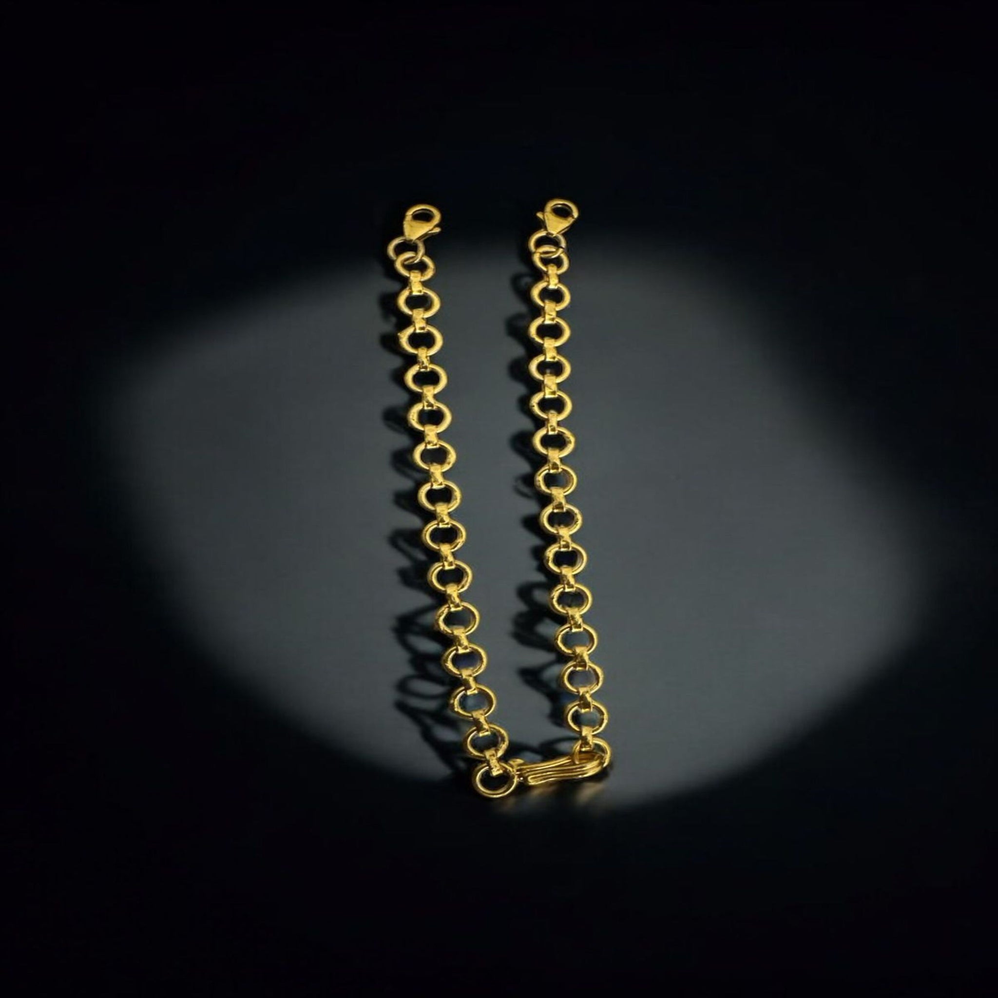 Back Chain and Gold Polish