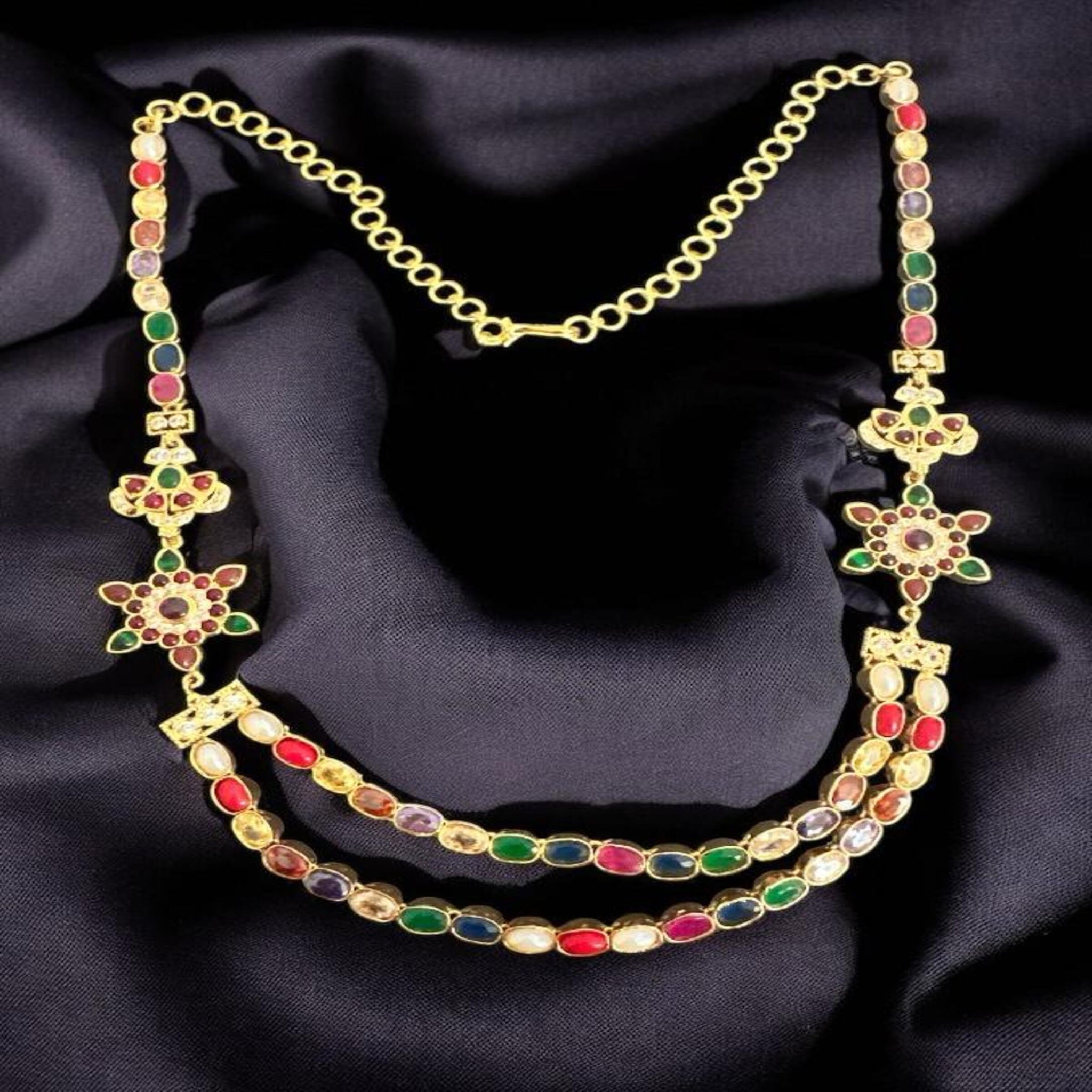 Navarathna stones Necklace