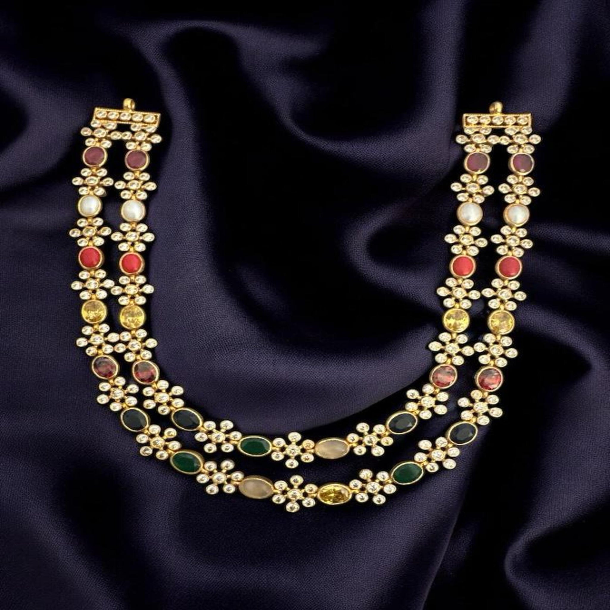 Navarathna stones Necklace