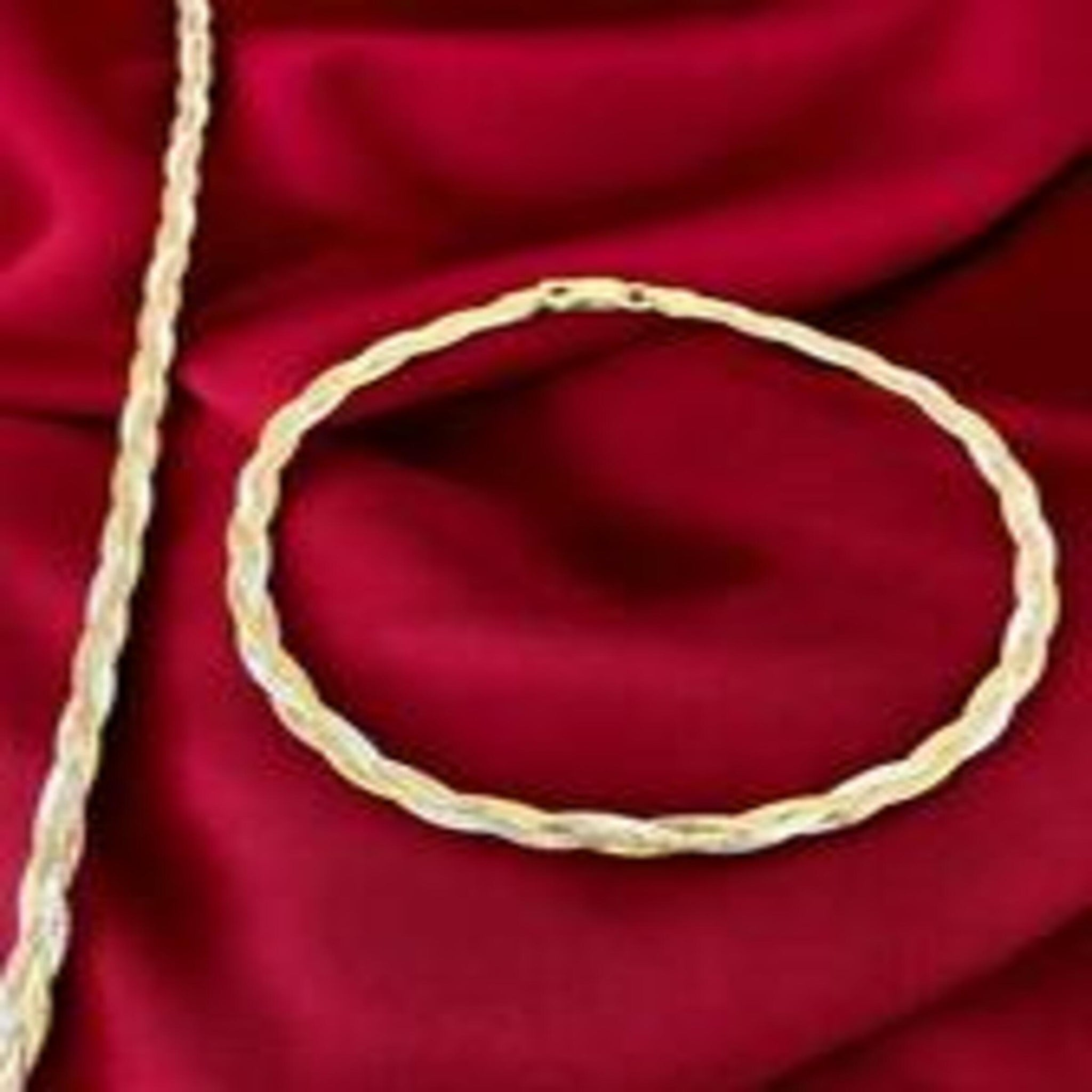 Italian Anklets with spring model