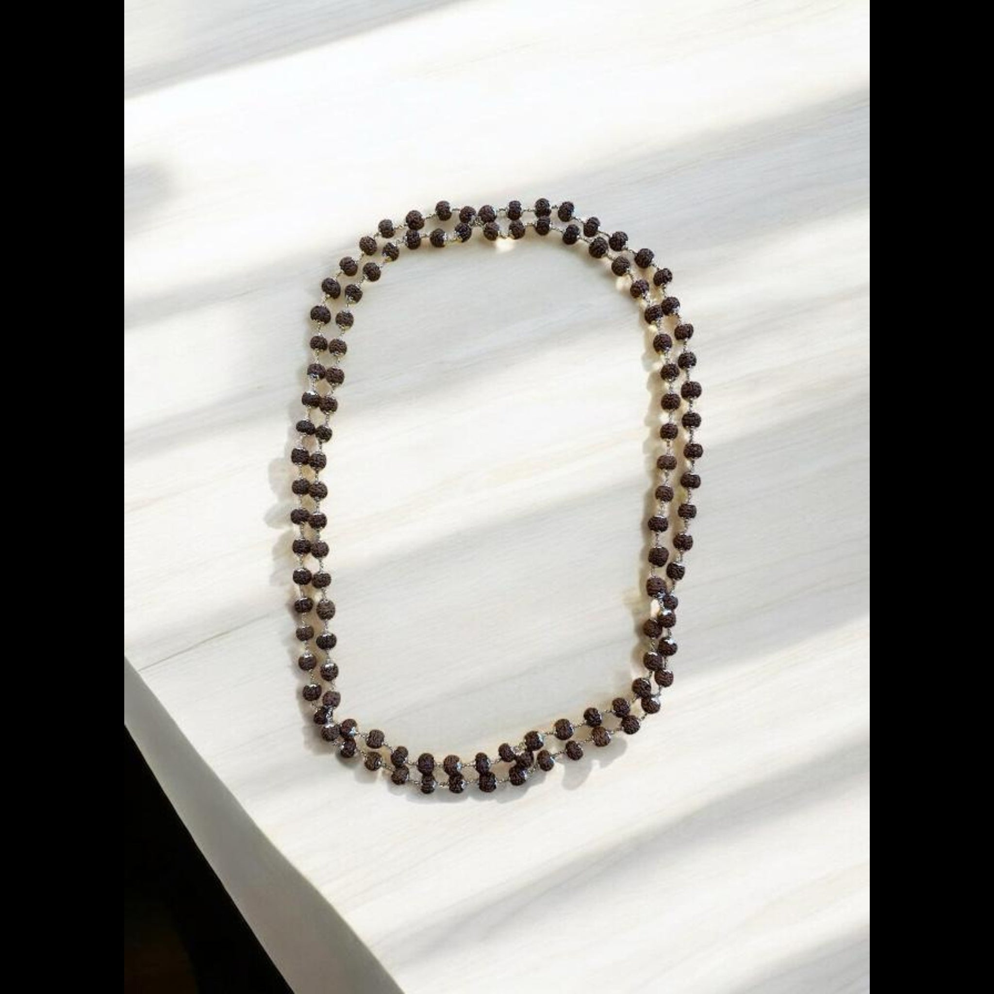 Small Rudraksha mala chain