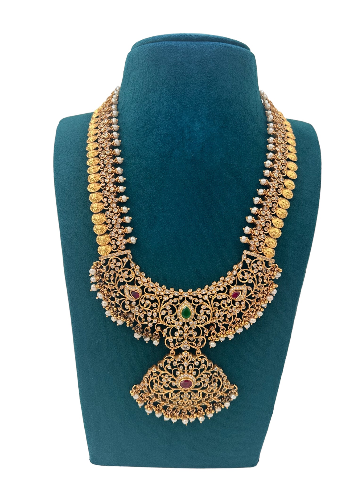CZ and Ruby Emeralds Kasula Haram