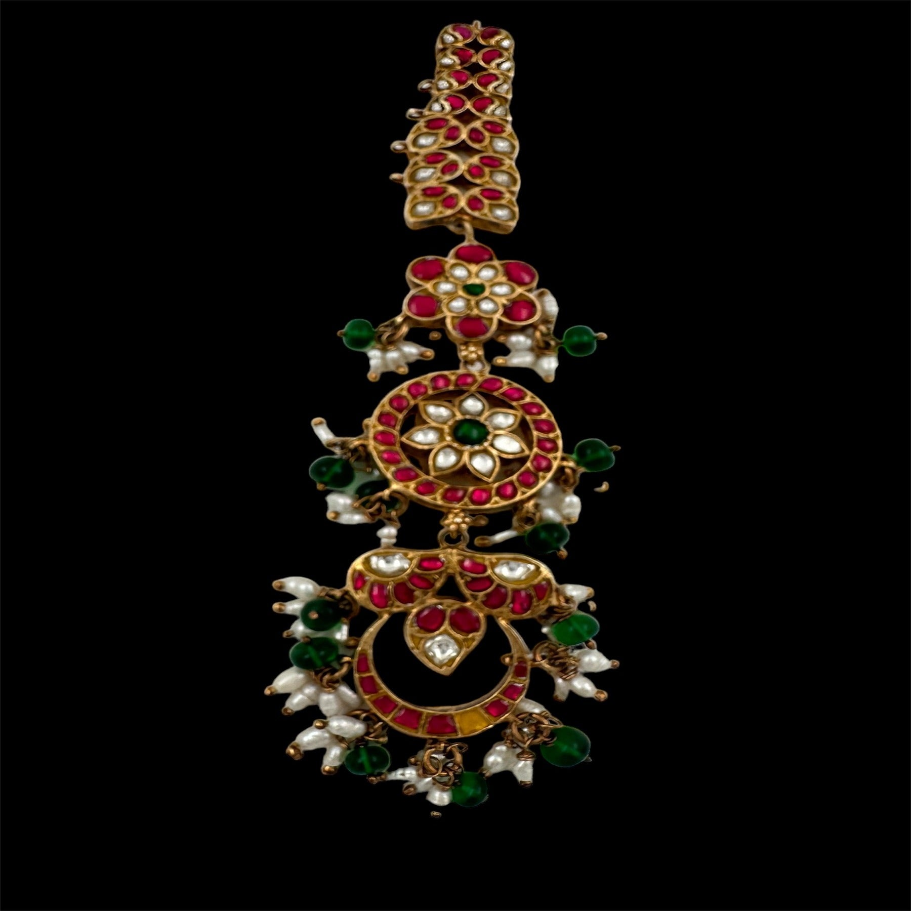 Kundan Maang Tikka Set