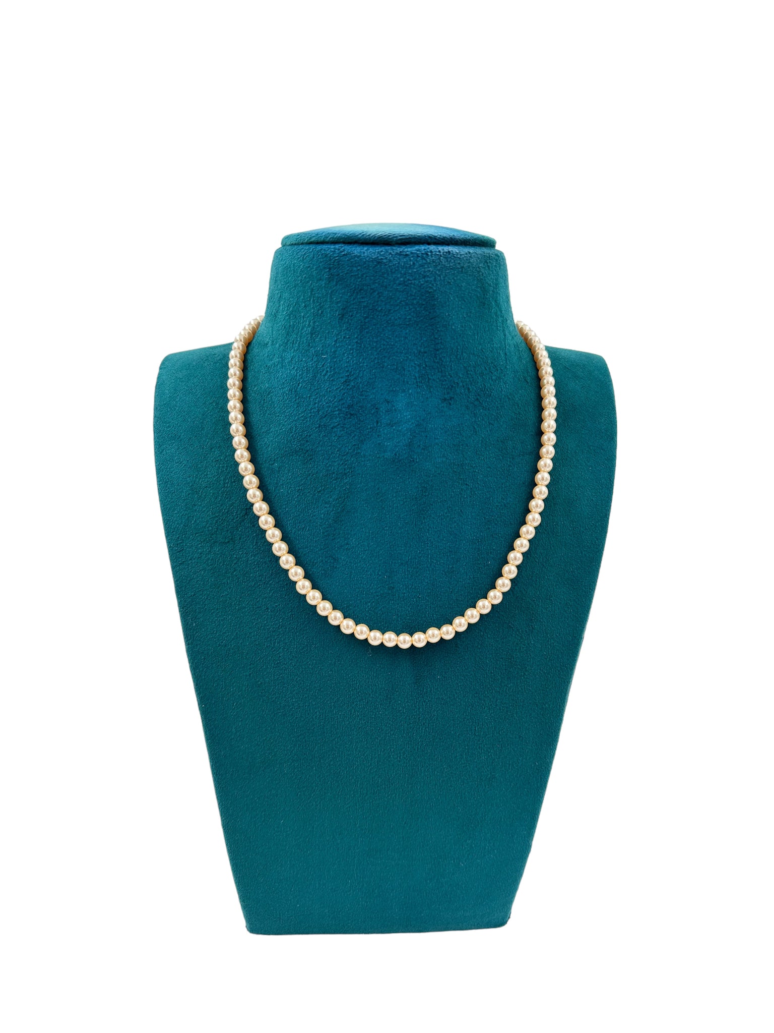 Swaroski Pearls chain with Single Line