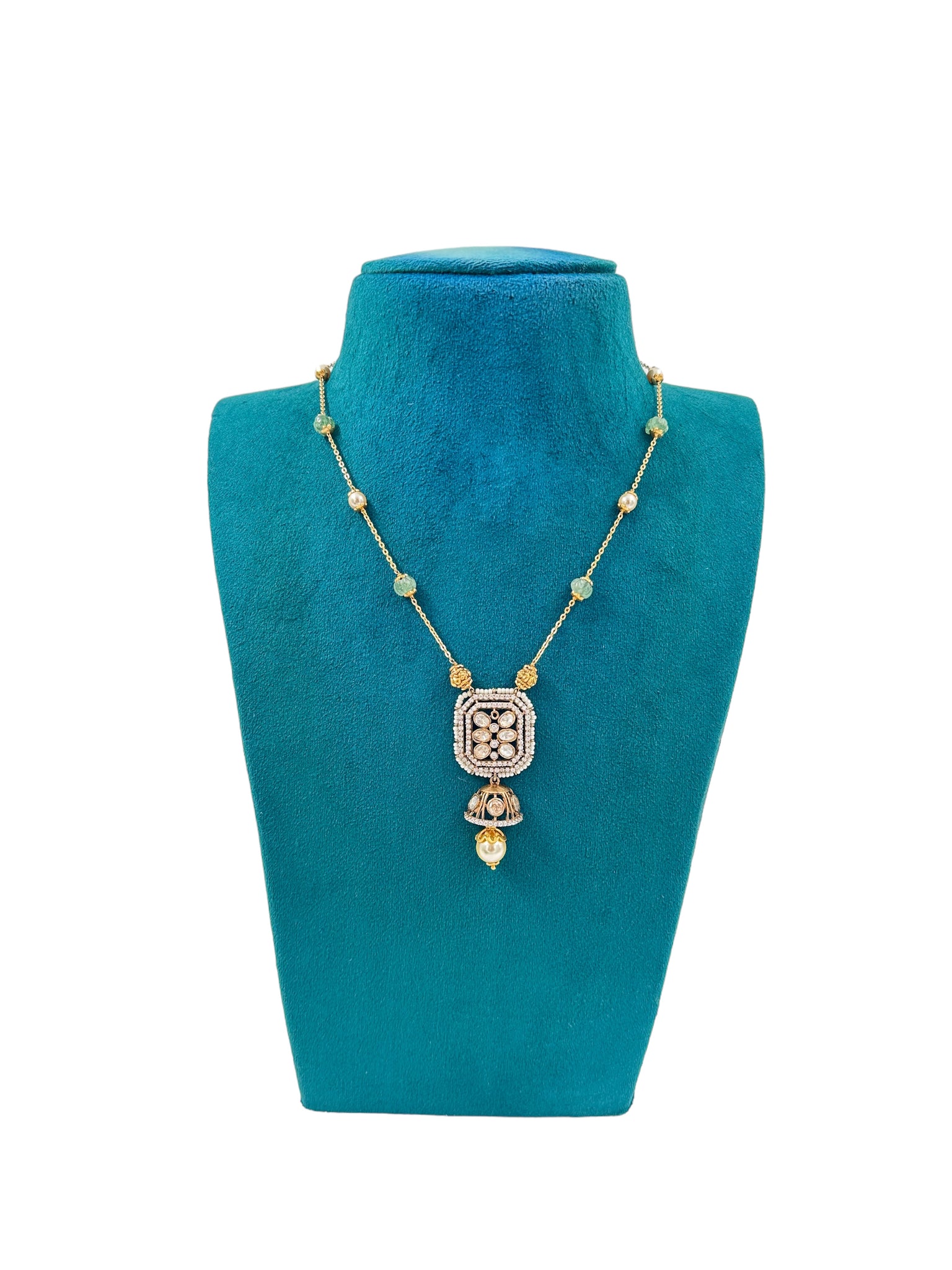 Beads Chain with Victorian pendant