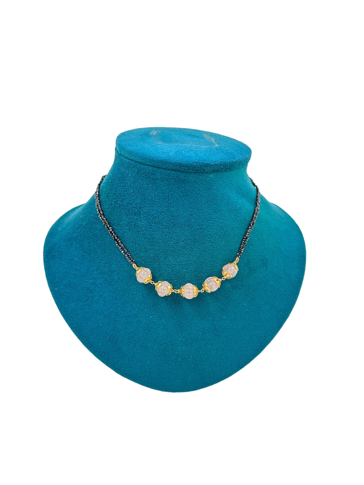 Chain with Pumkin Beads