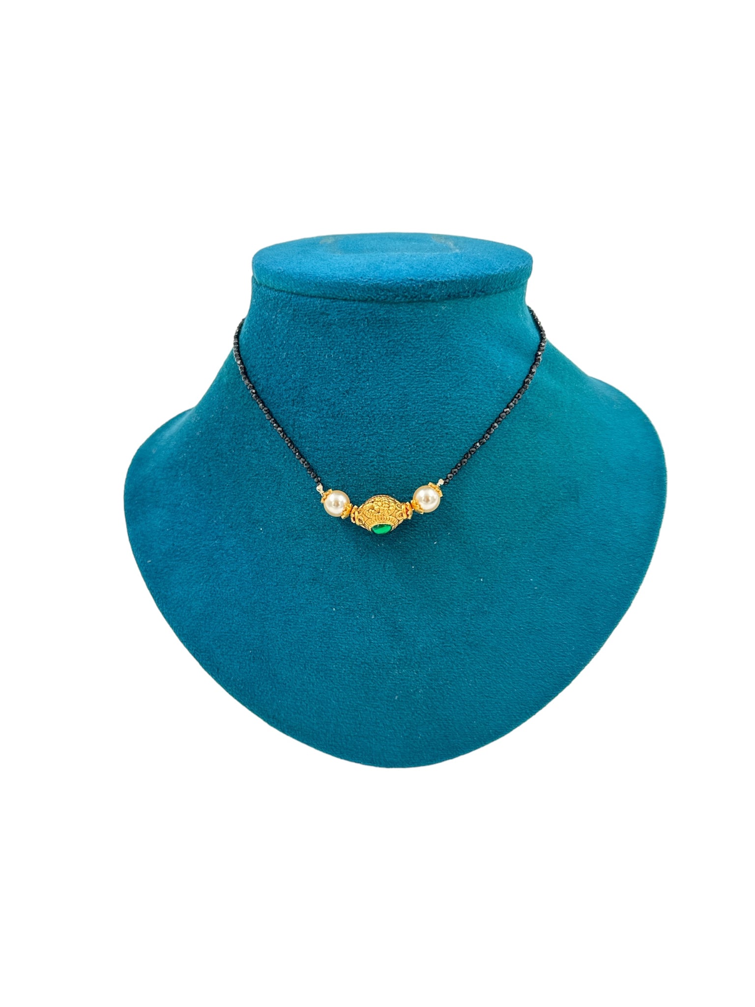 Chain with Pearls and Gold Balls
