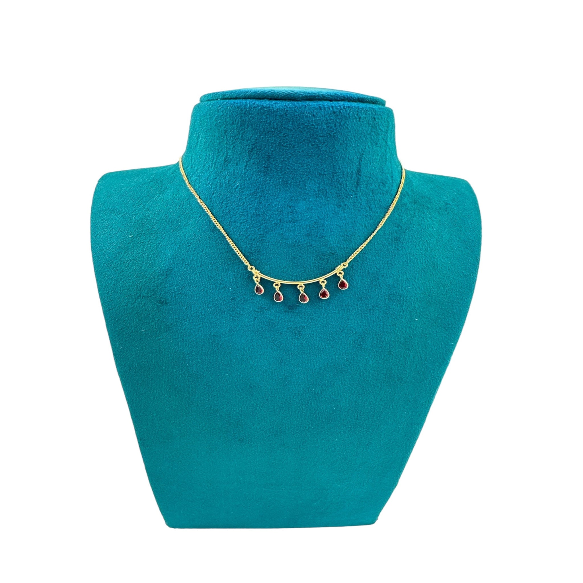 Women Chain with Ruby Stone