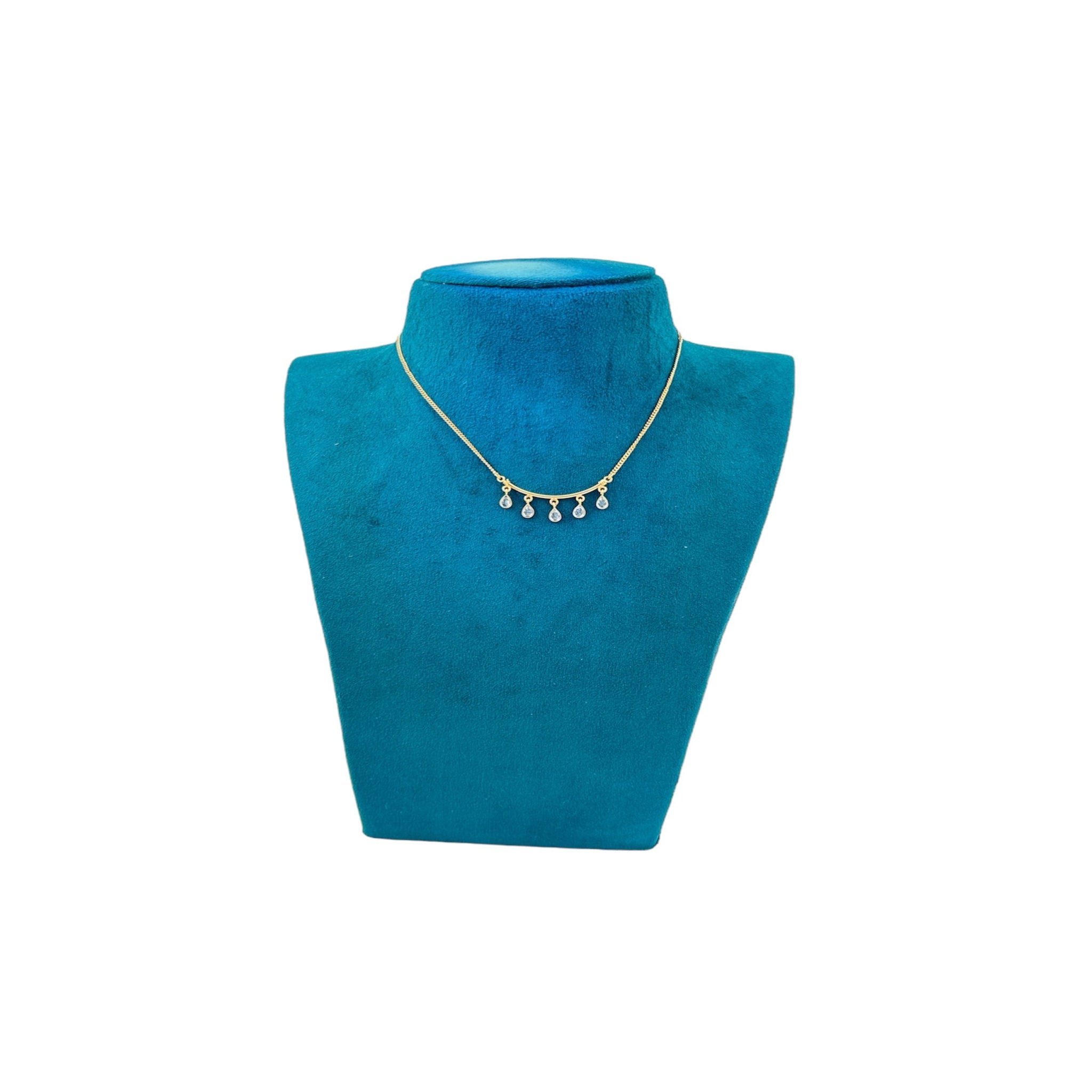 White Stone Chain for Women