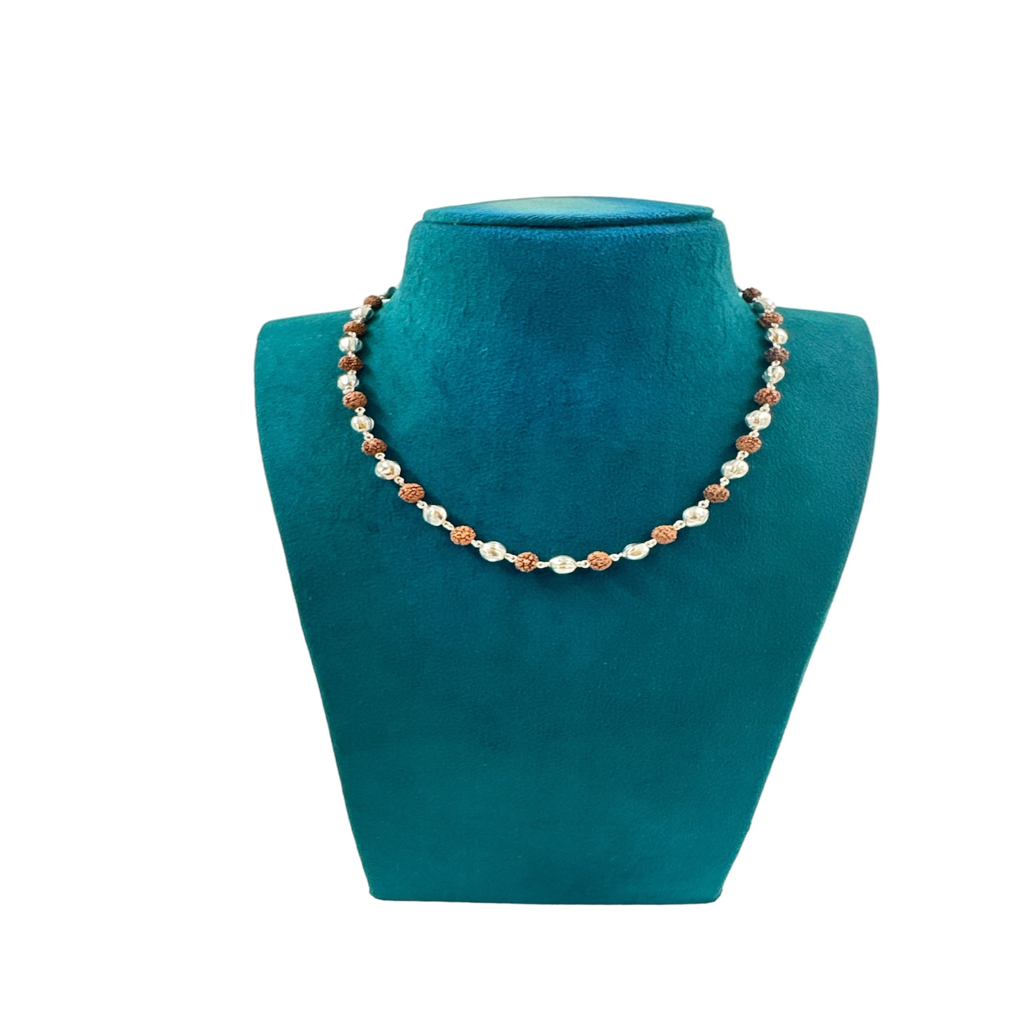 Italian Chain for Women with Rudraksha