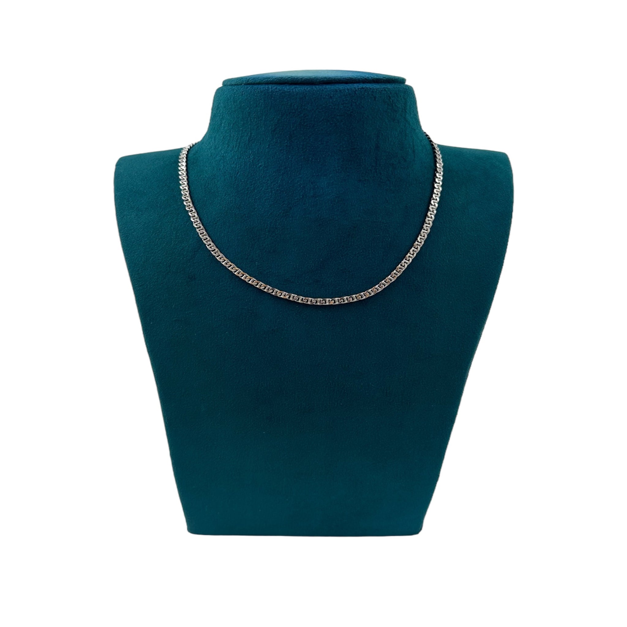Mens Chain With Silver Polish