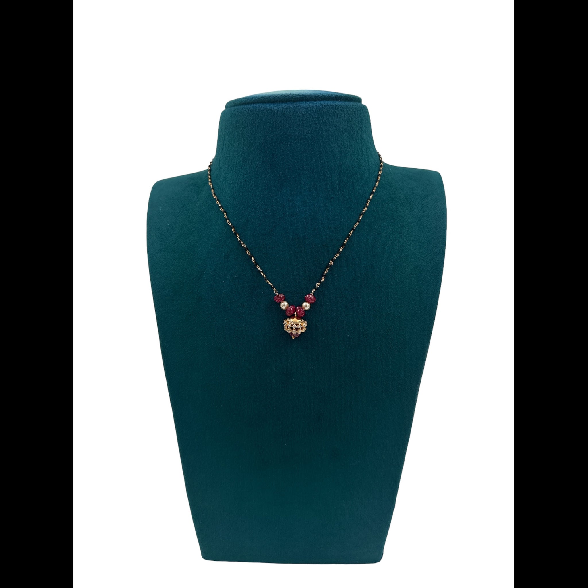 Beads Chain with Black Beads