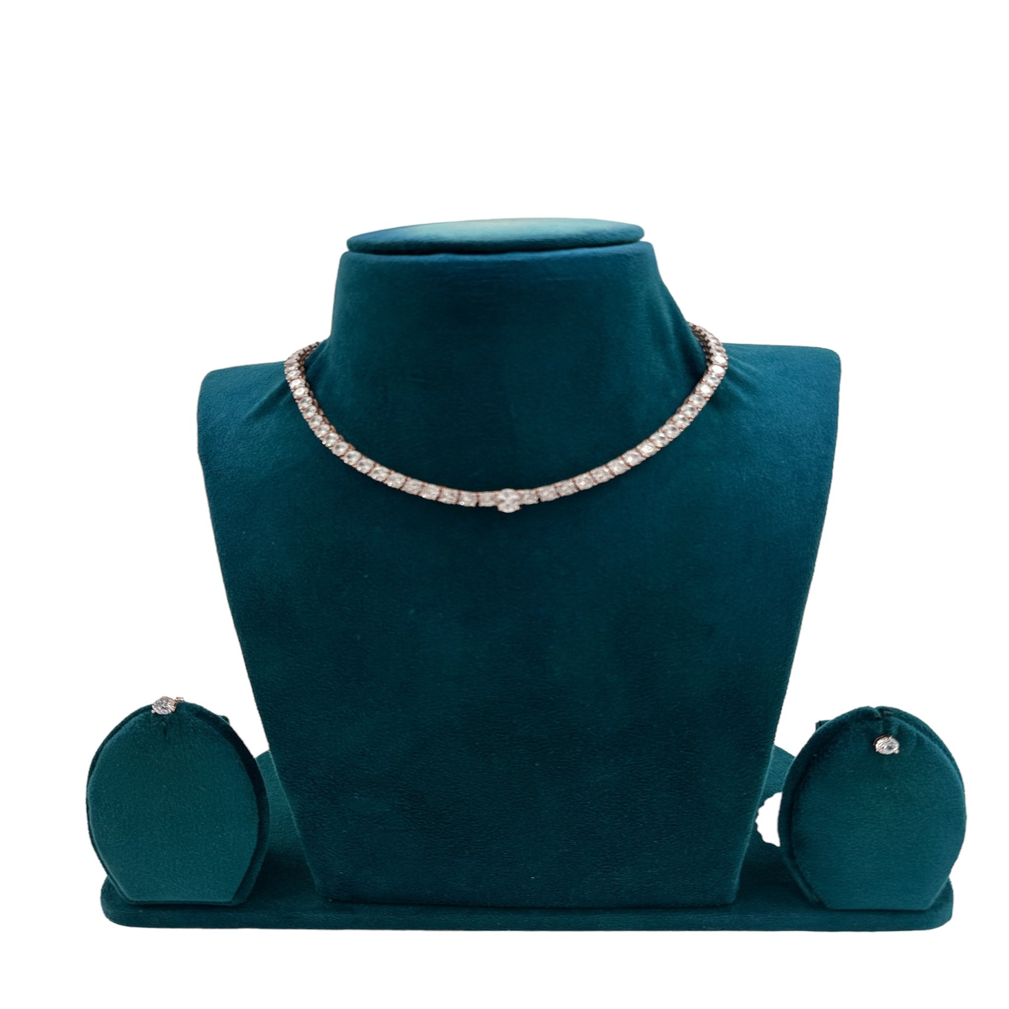 Necklace Set with Cz stone