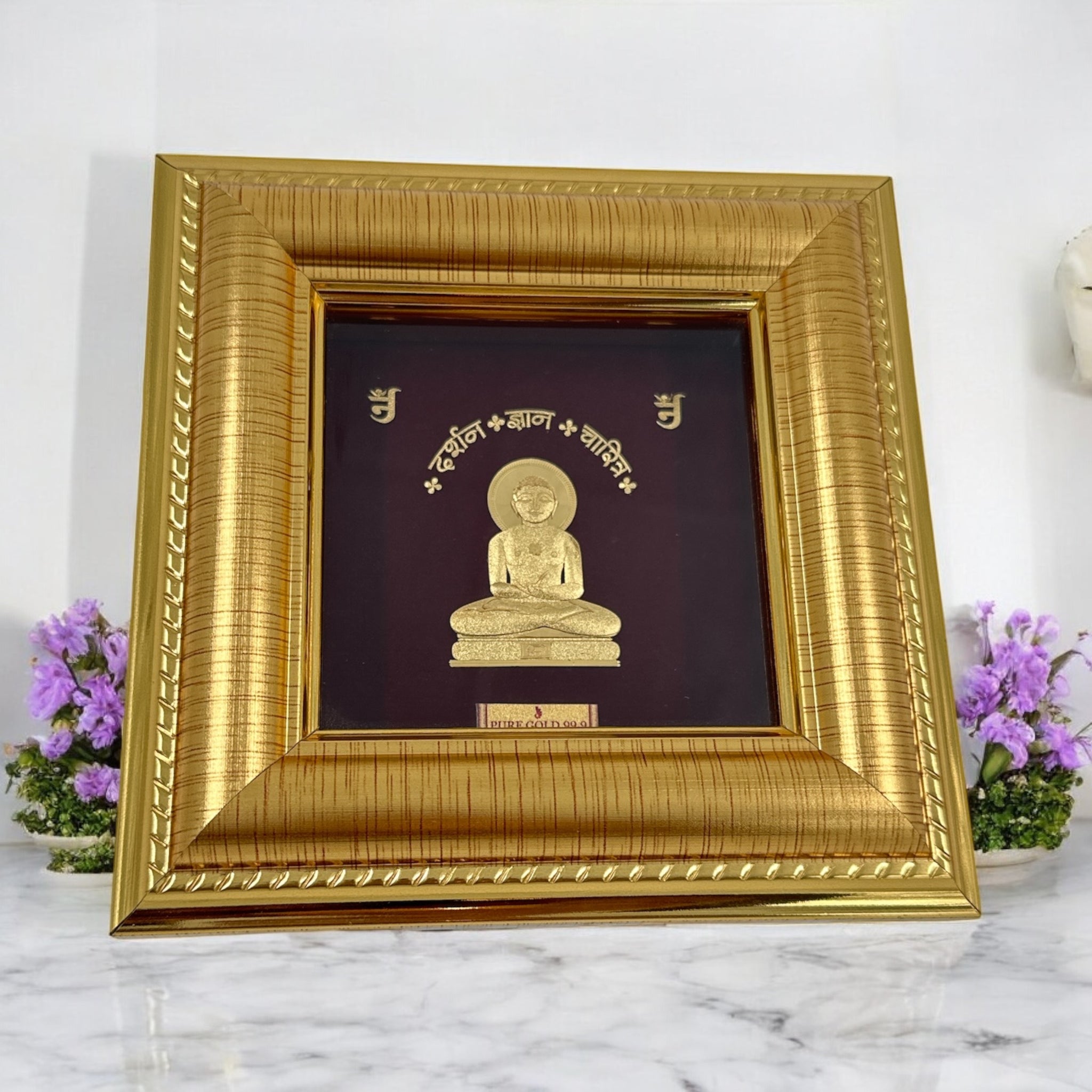 Mahaveer Gold Frame 24KT
