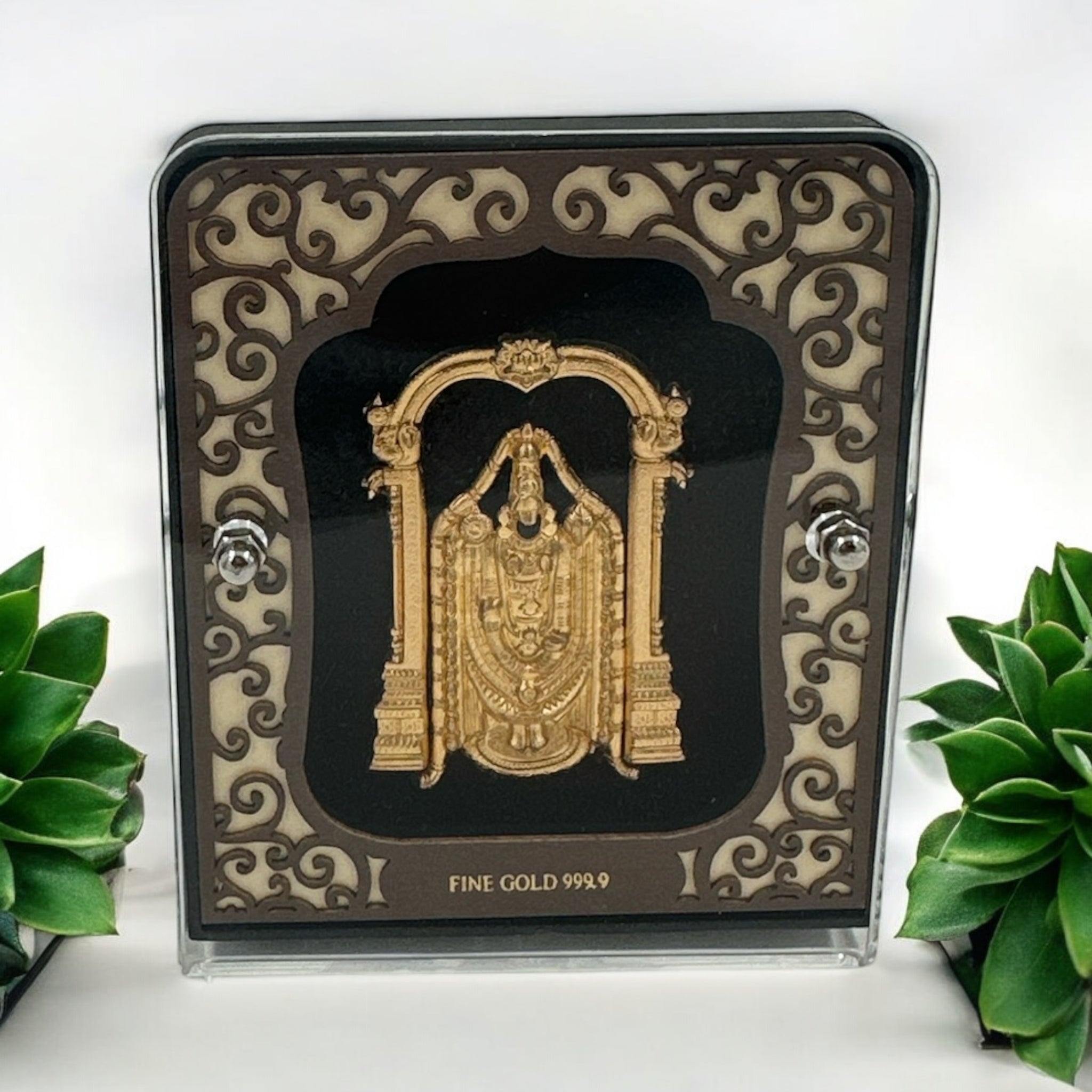Lord Balaji Gold Frame 24KT