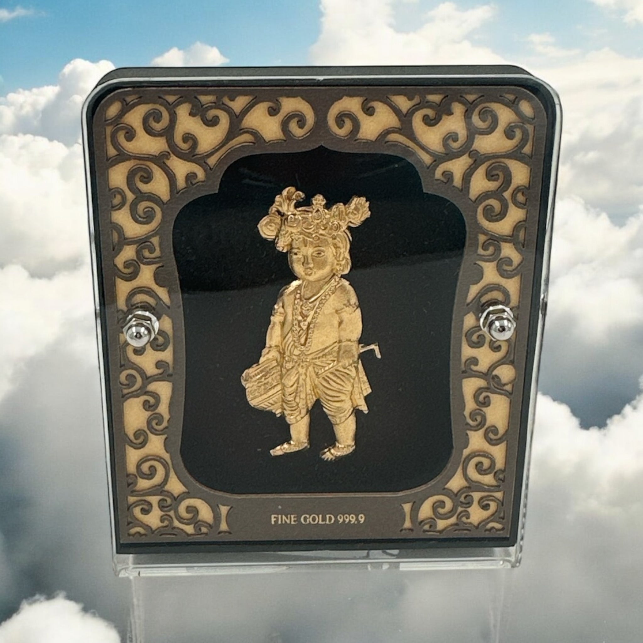Lord Krishna Gold Frame 24KT