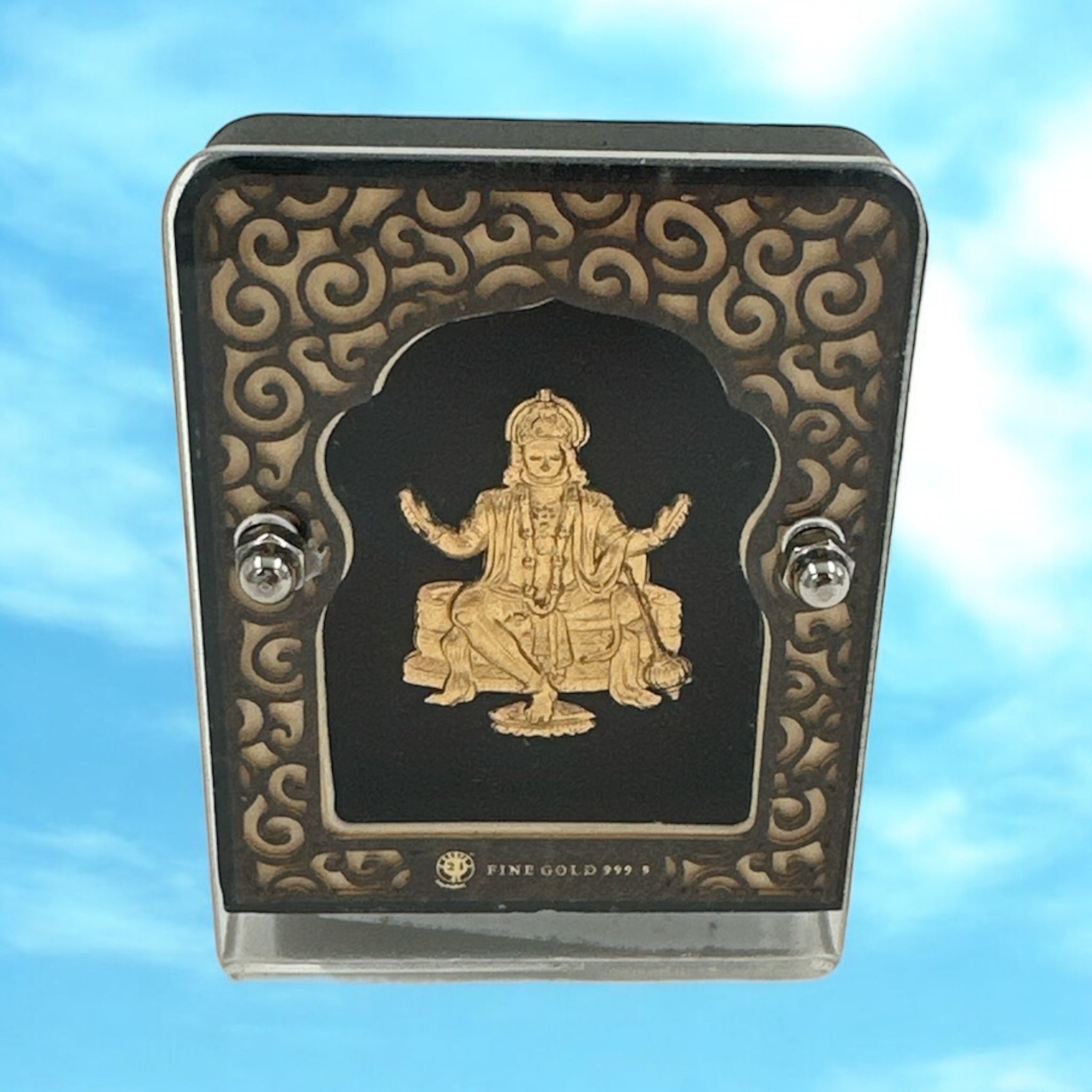 Hanuman Gold Frame 24KT