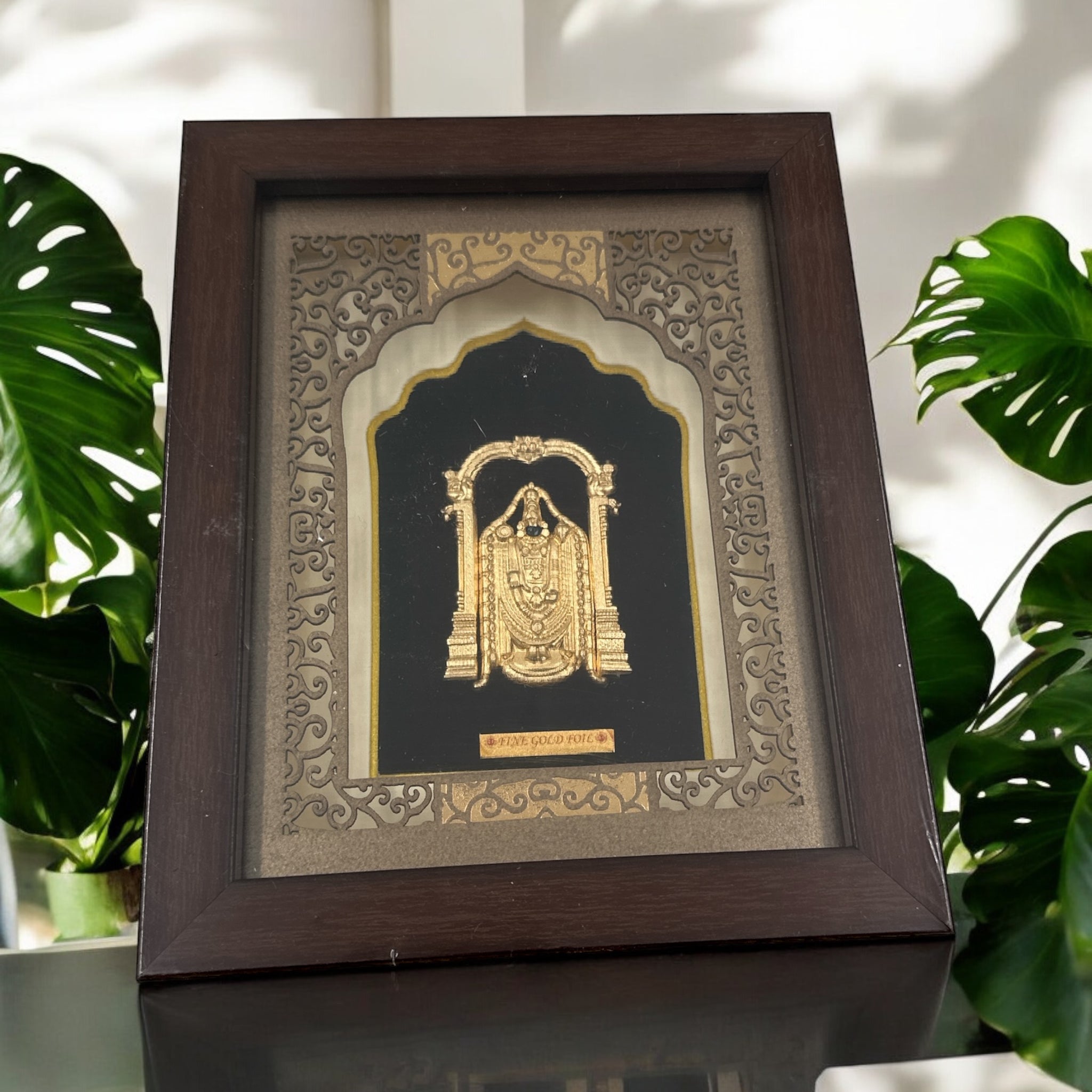 Lord Balaji Gold Frame 24KT