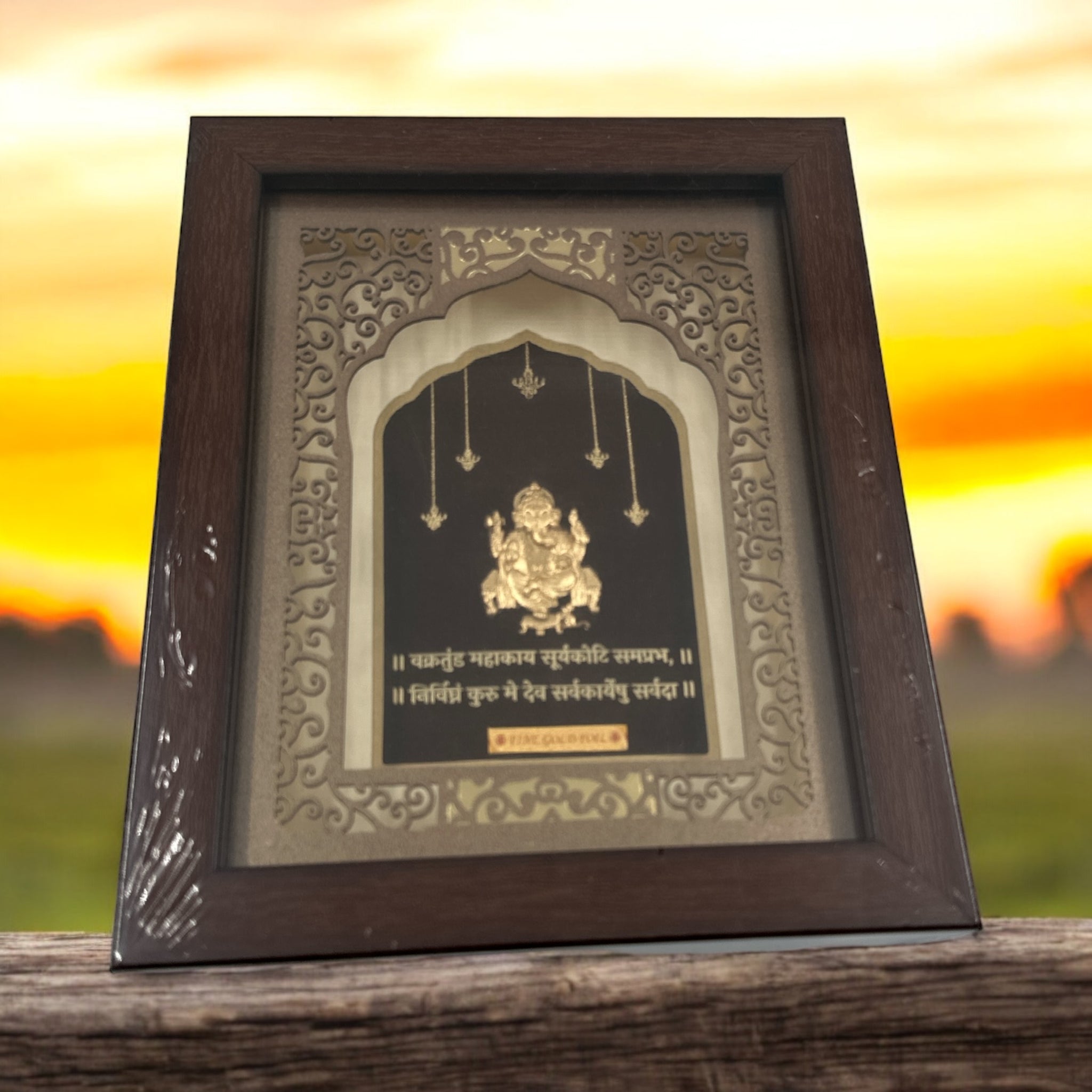 Lord Ganapathi Frame 24KT