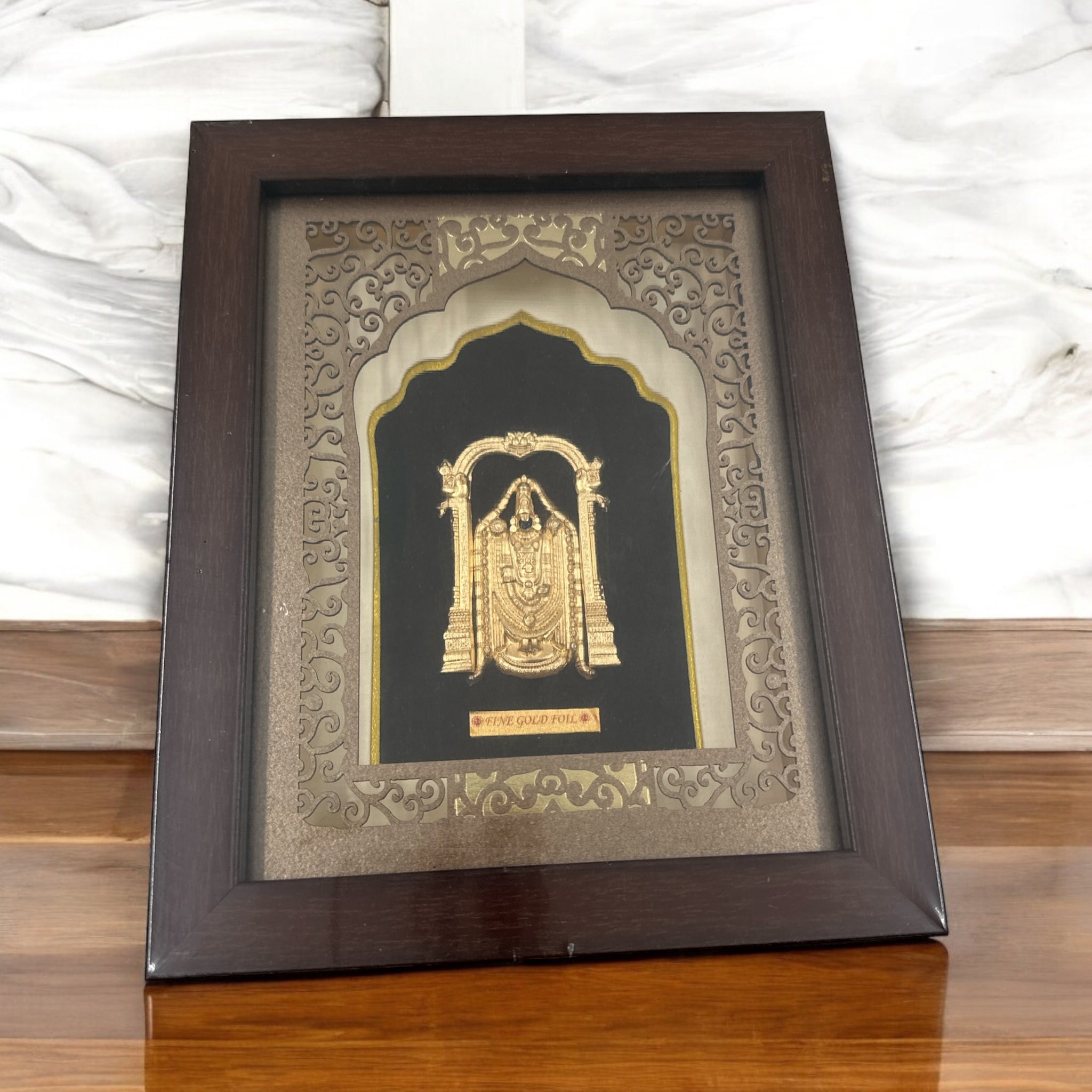 Lord Balaji Gold Frame 24K