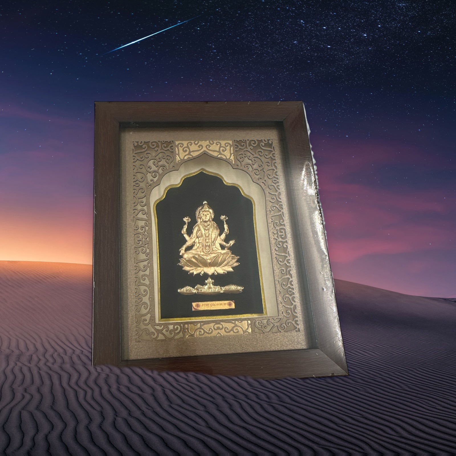 Laxmi Gold Frame 24KT