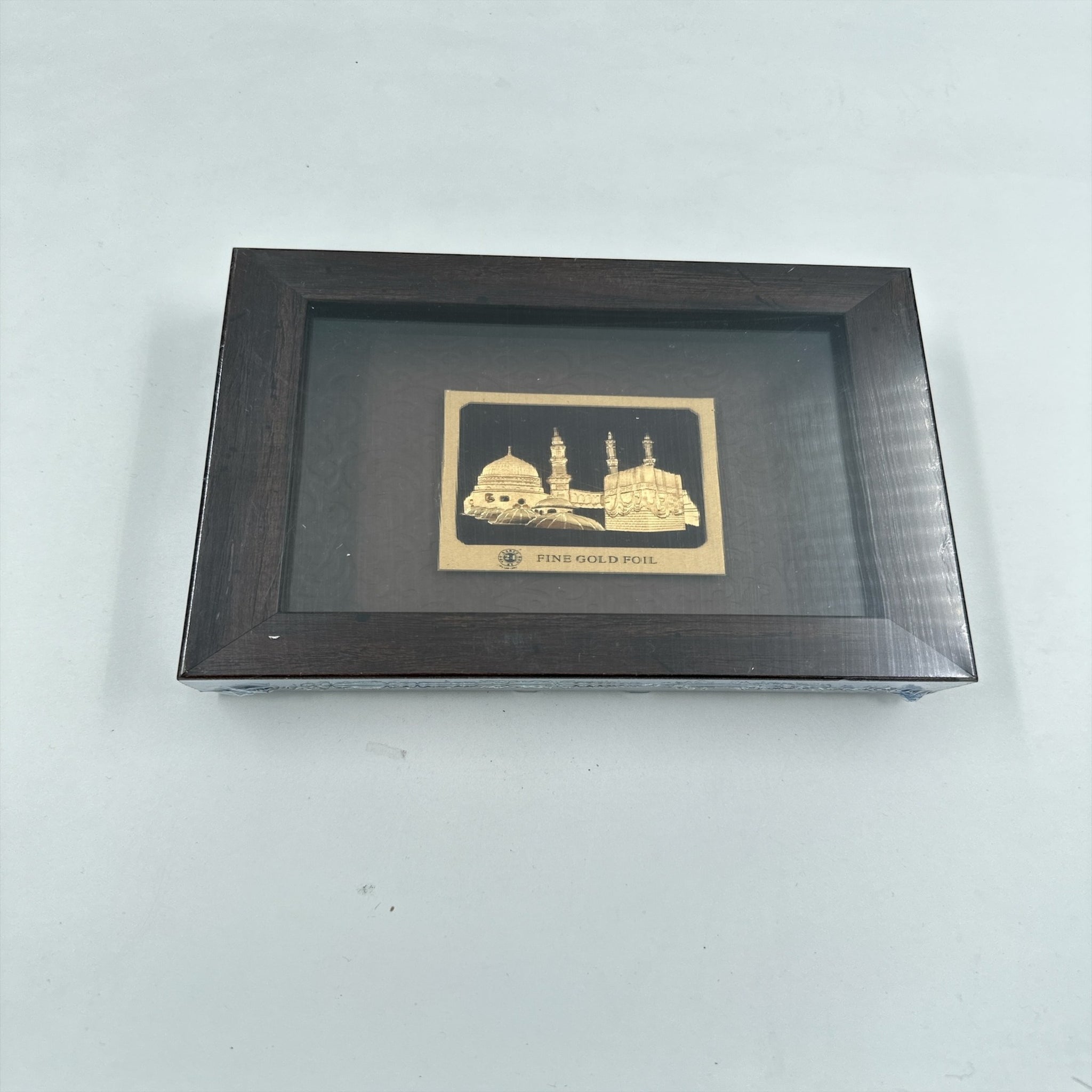 Macca Masjid Gold Frame 24KT