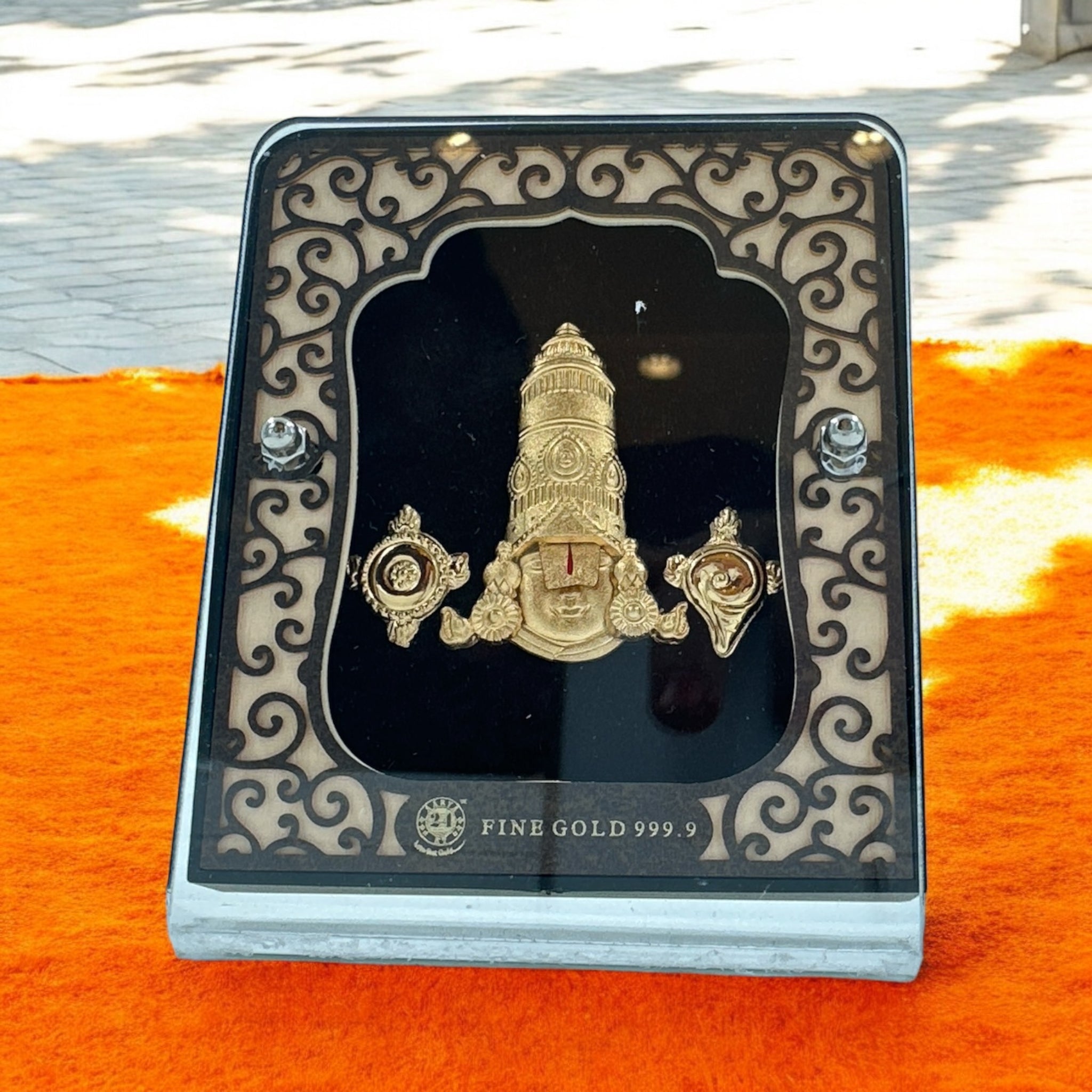 Lord Balaji Gold Frame 24KT