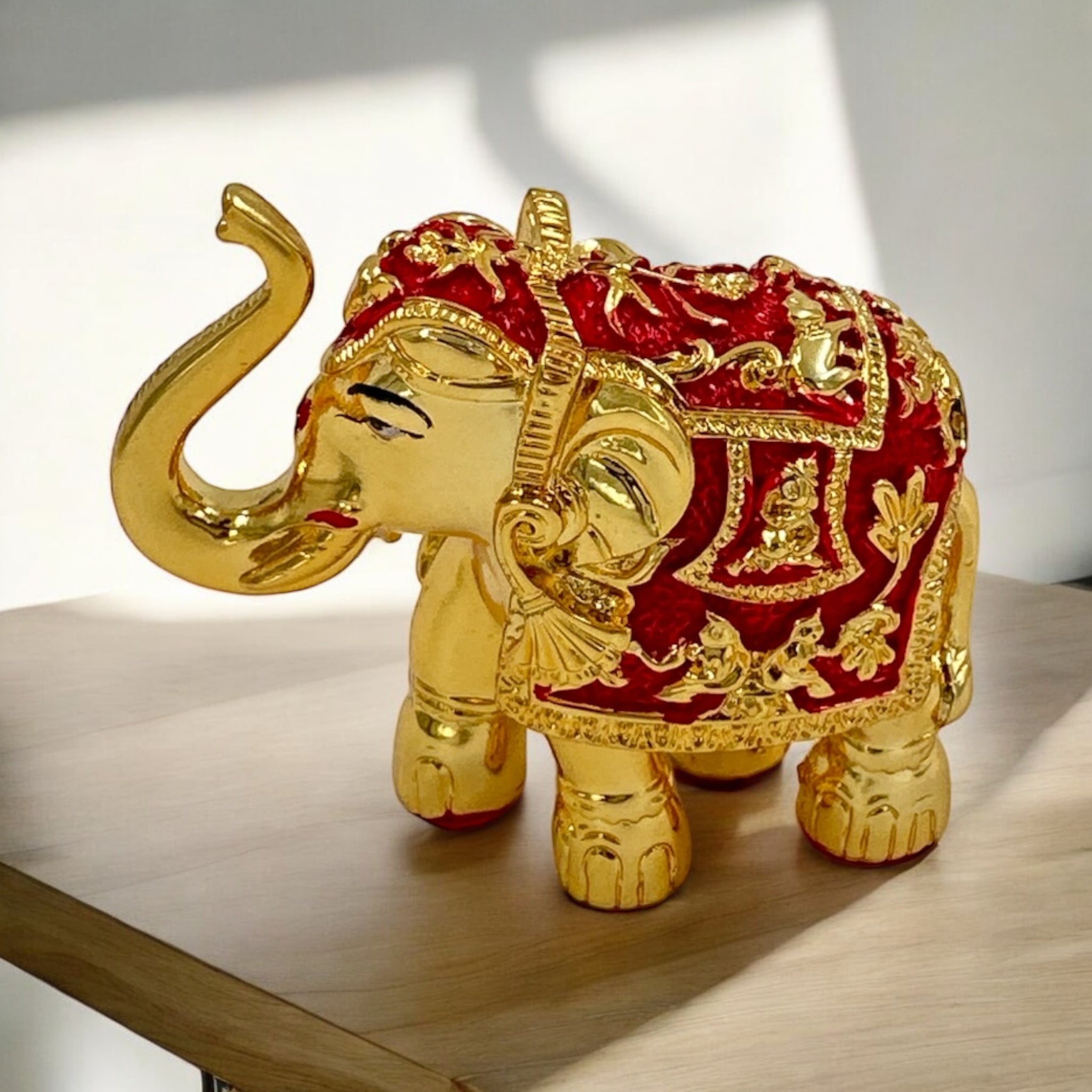 Elephant Idol 24KT Gold