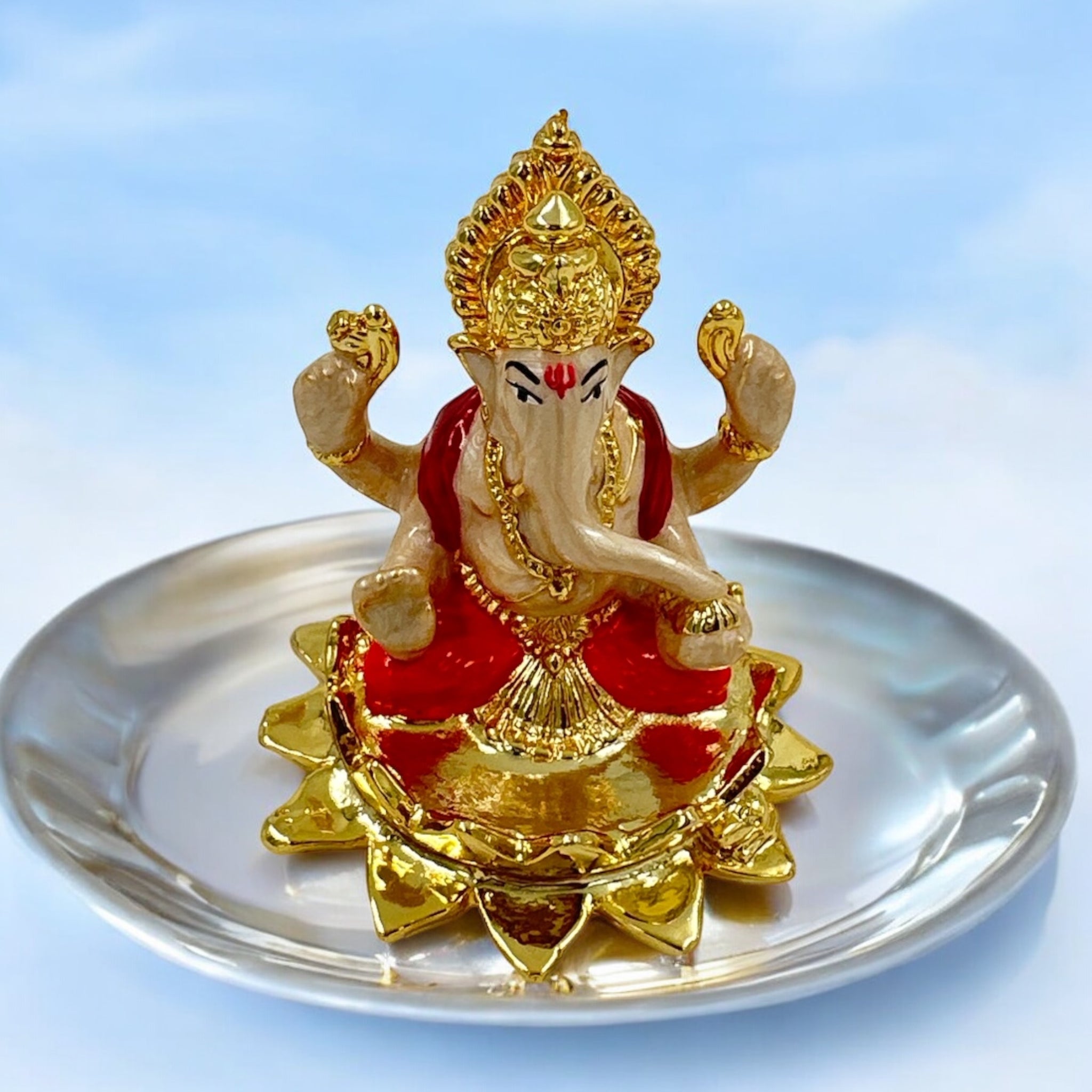 Lord Ganapathi idol 24KT Gold