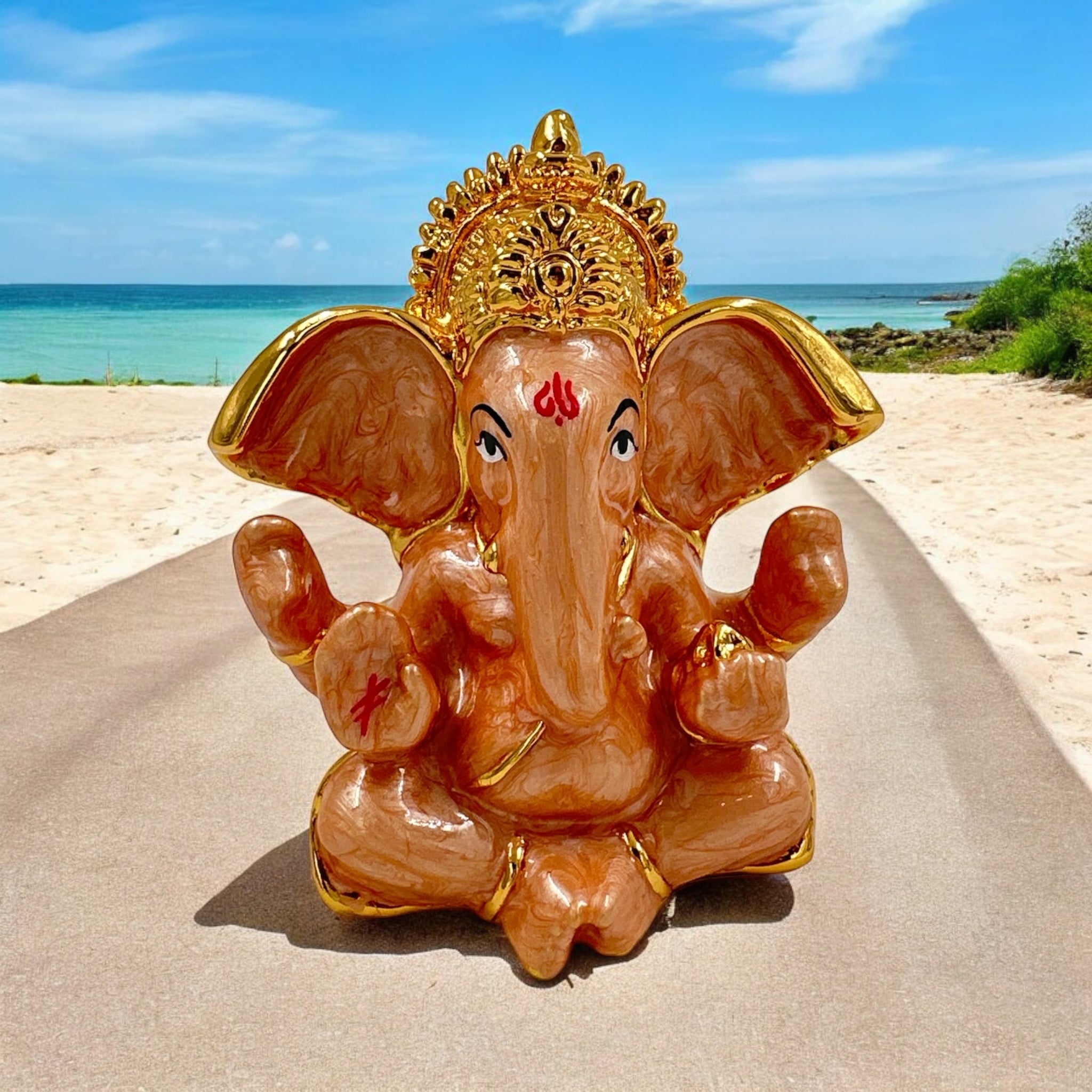 Lord Ganapathi idol 24KT Gold