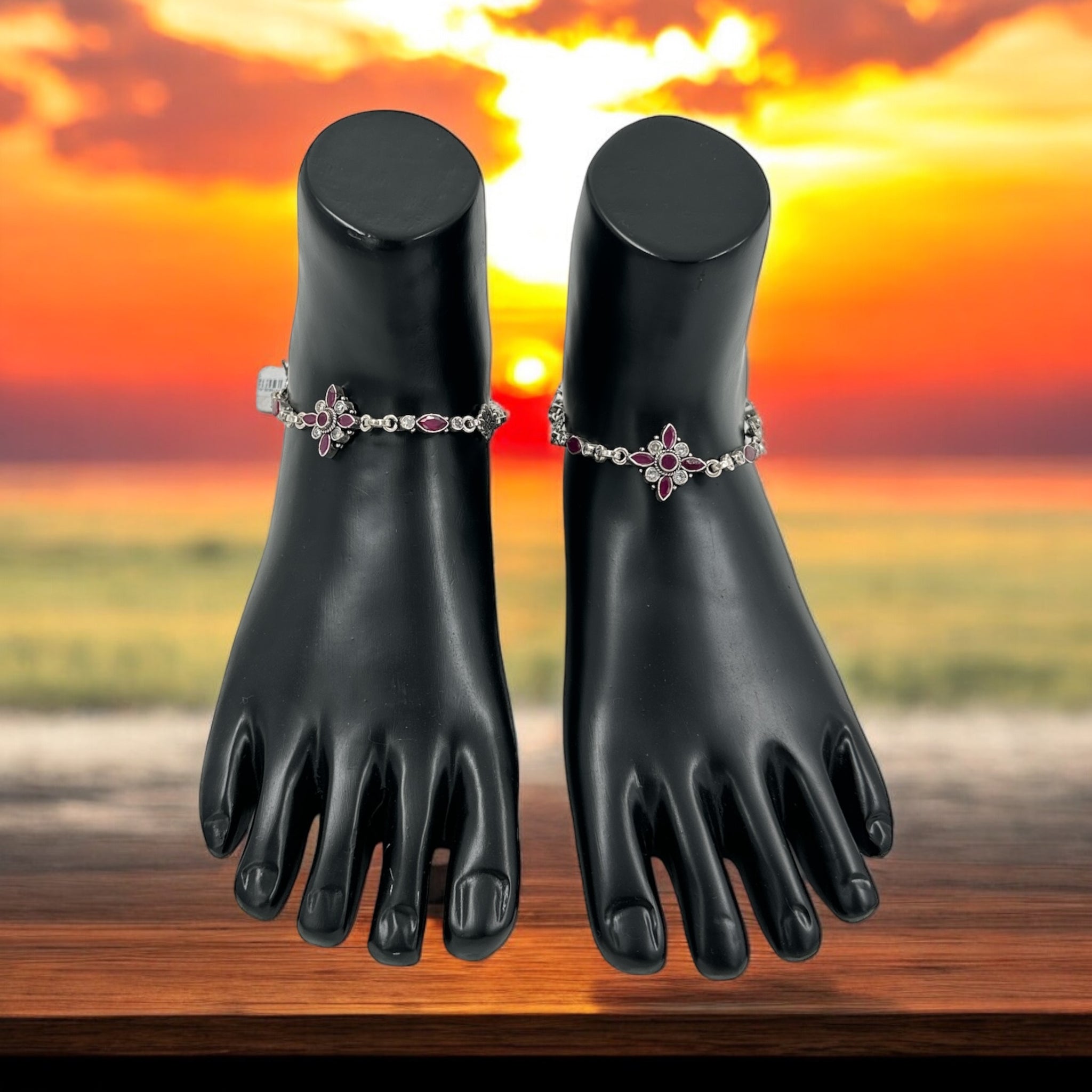 CZ Anklets