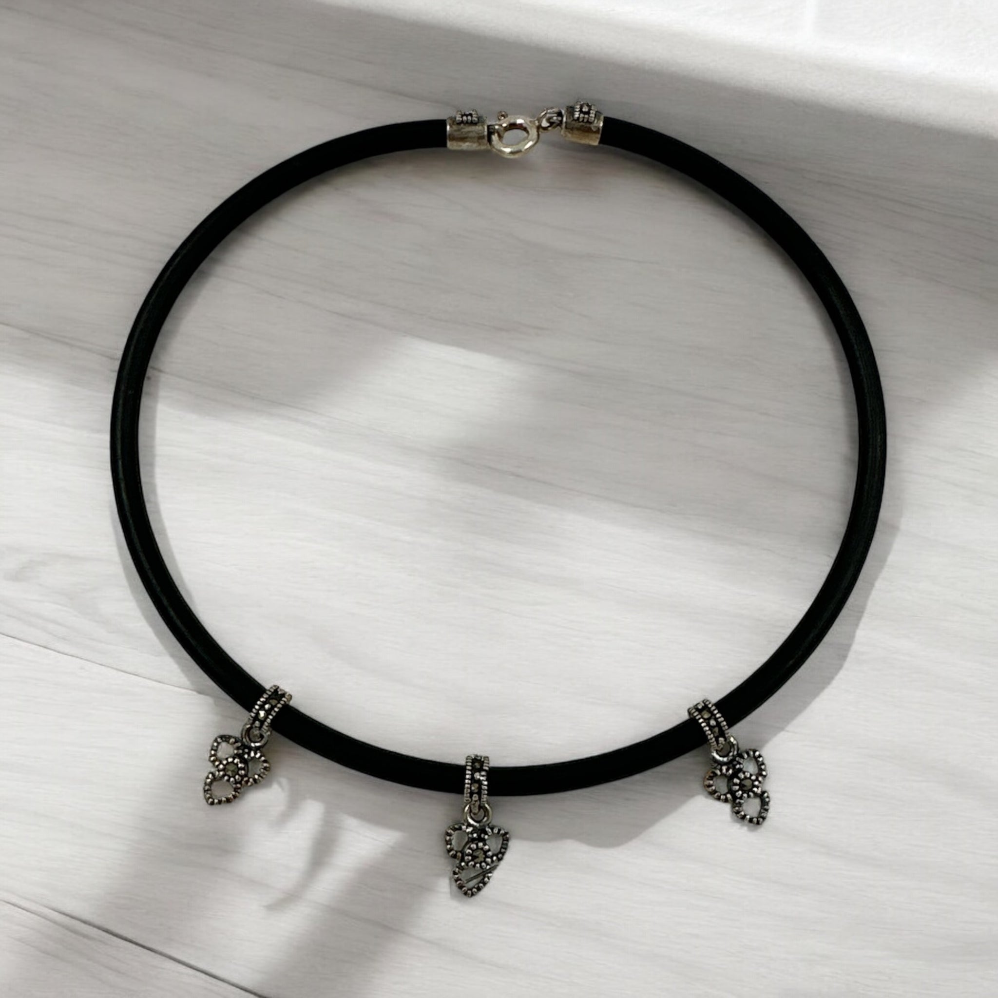 Anklets with Black Elastic