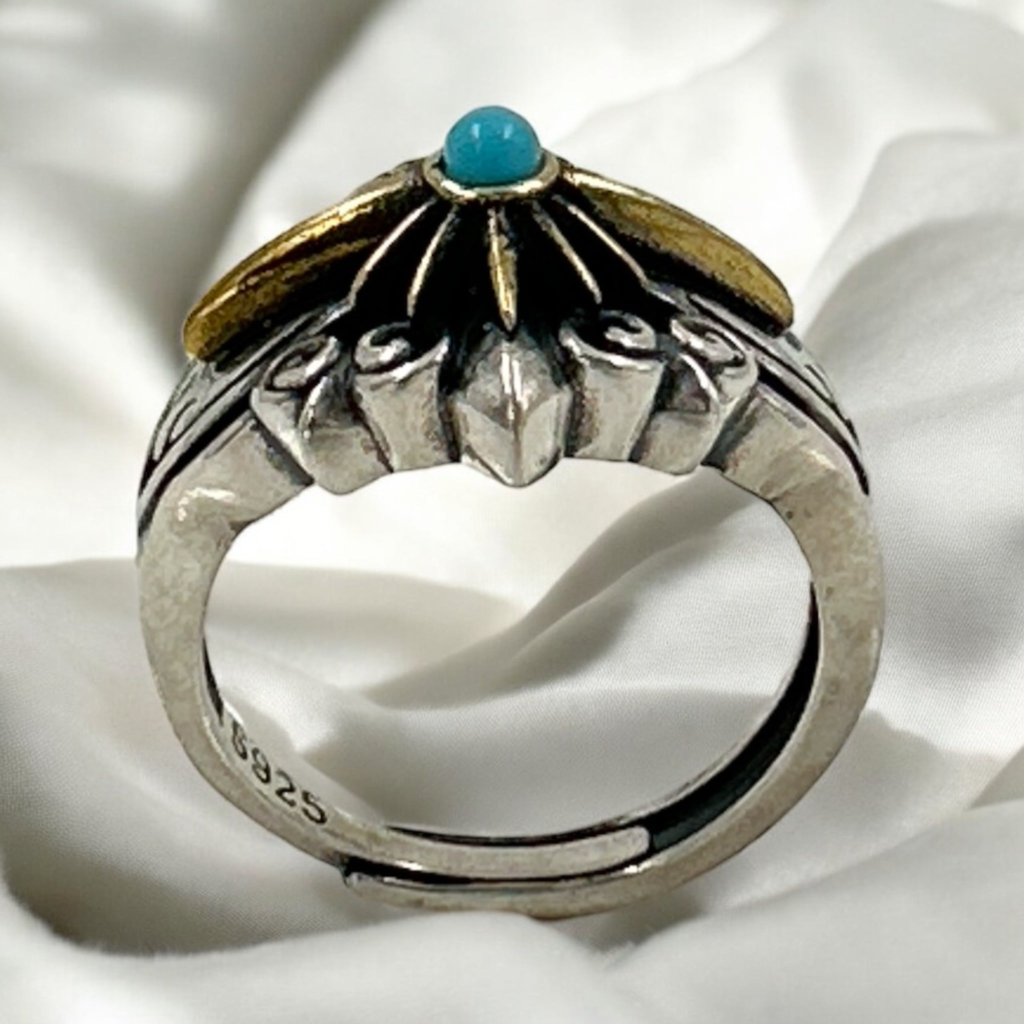 Blue Stone Finger Ring (Men)