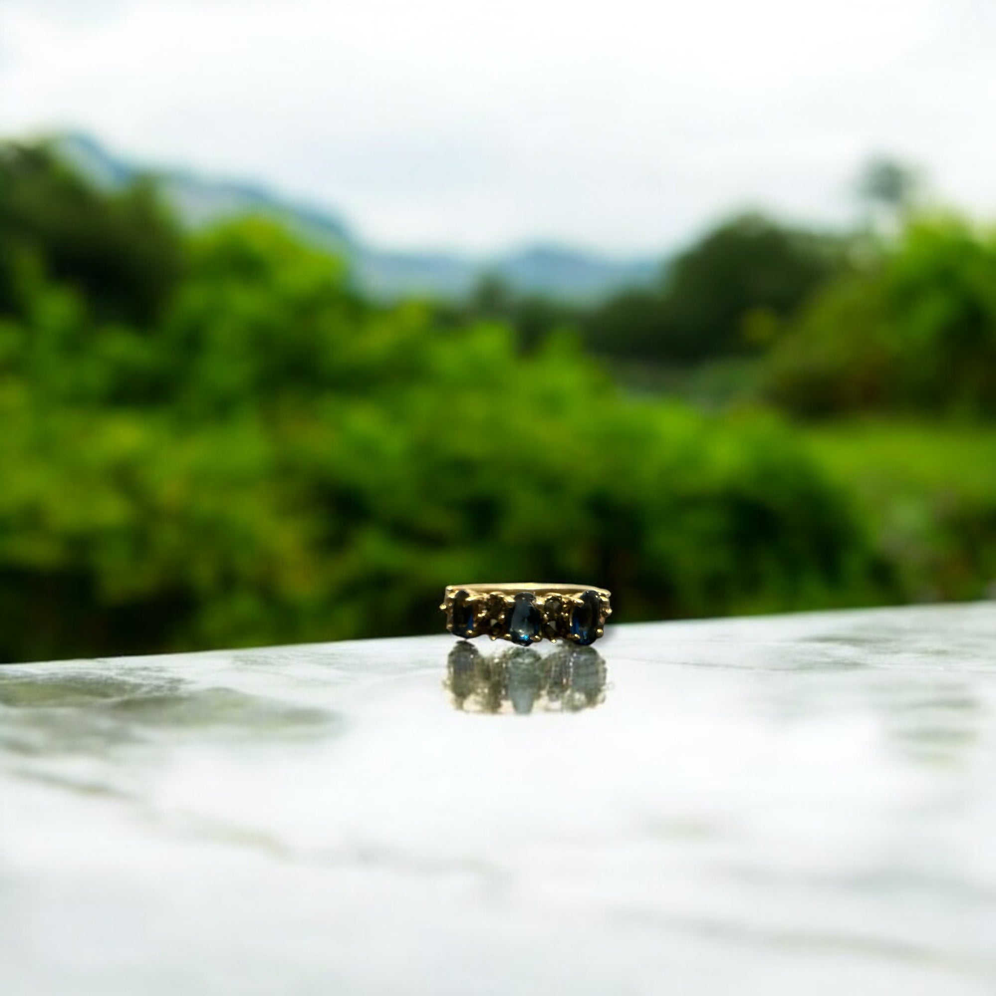 Precious finger ring 92.5 Silver Premium CZ