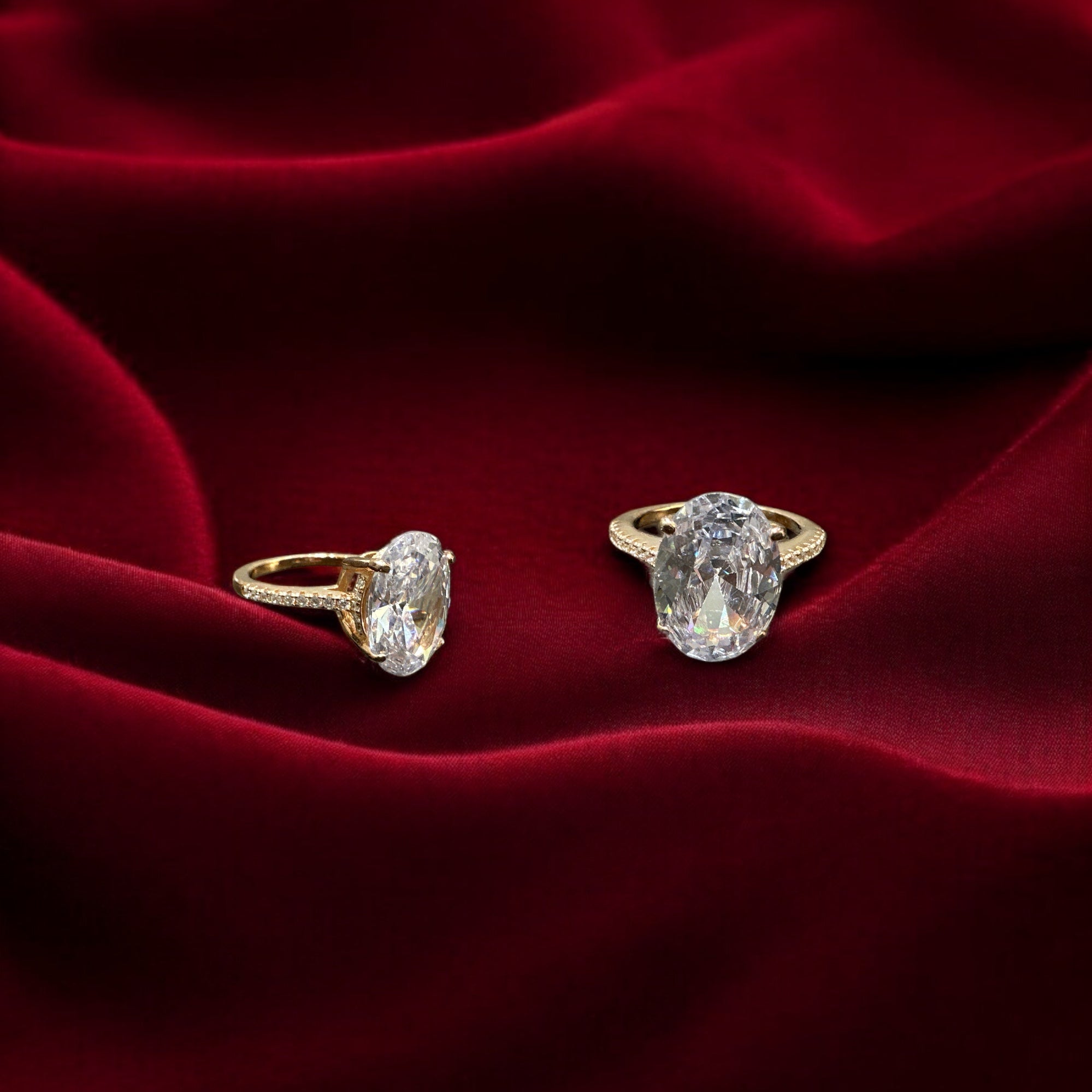 Precious finger ring 92.5 Silver Premium CZ