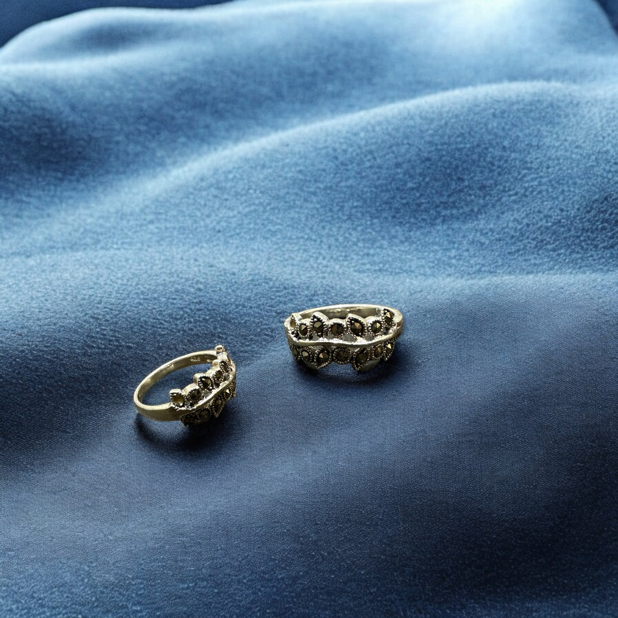 Precious finger ring 92.5 silver Marker Finger