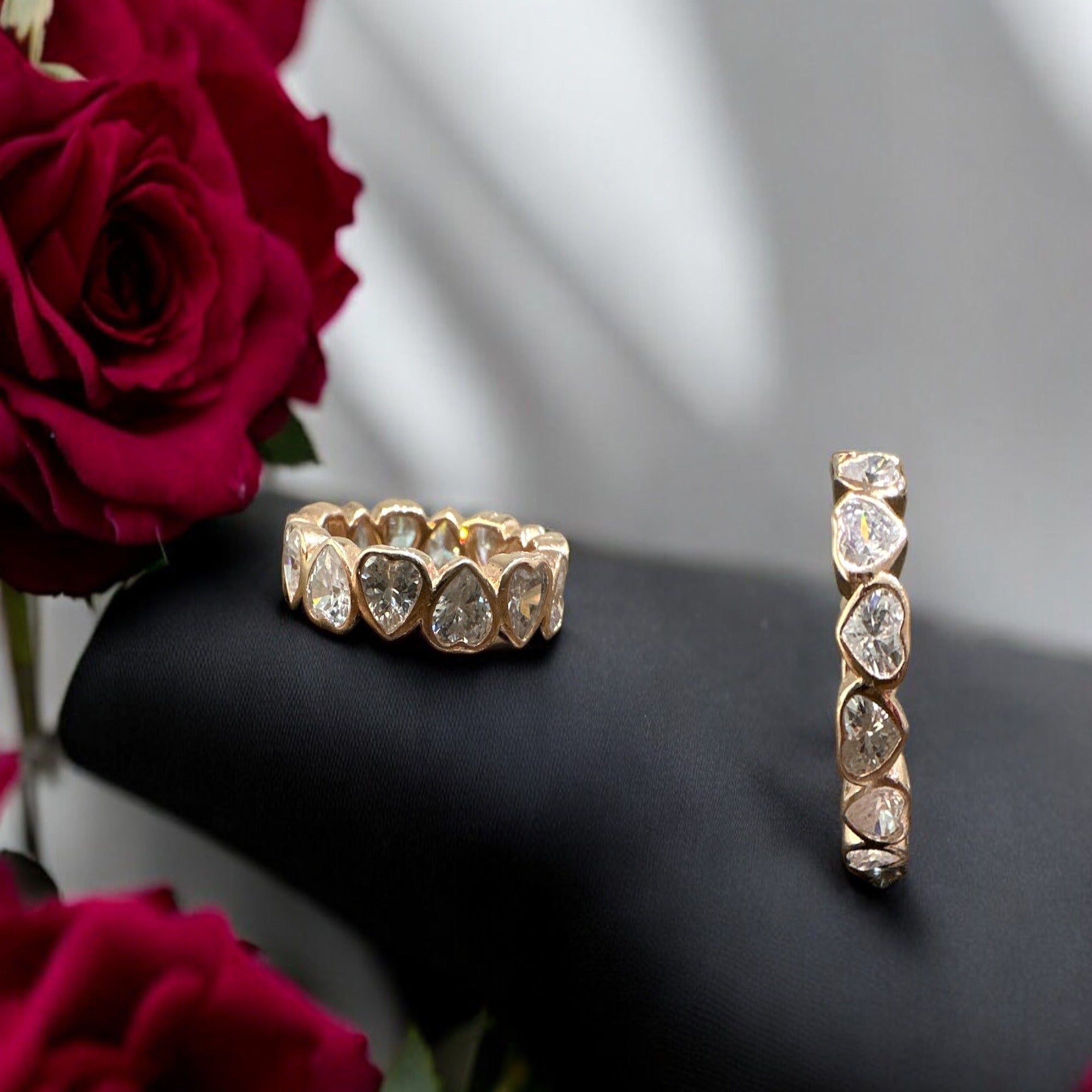 Precious finger ring 92.5 Silver premium CZ