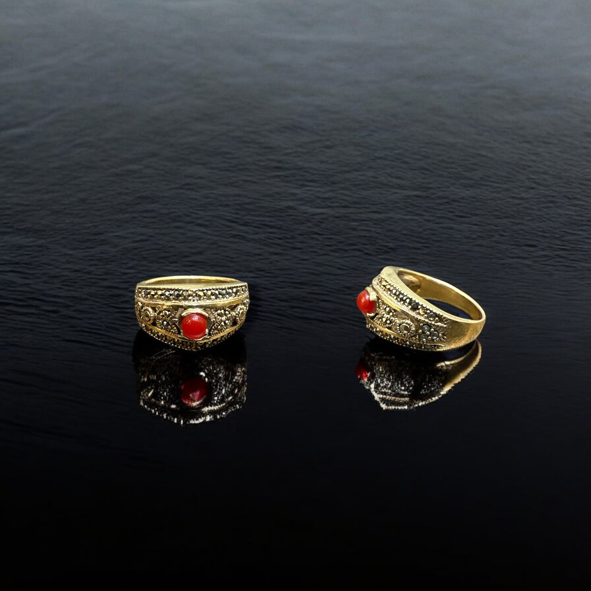 Precious finger ring 92.5 Silver Marker stone Ring
