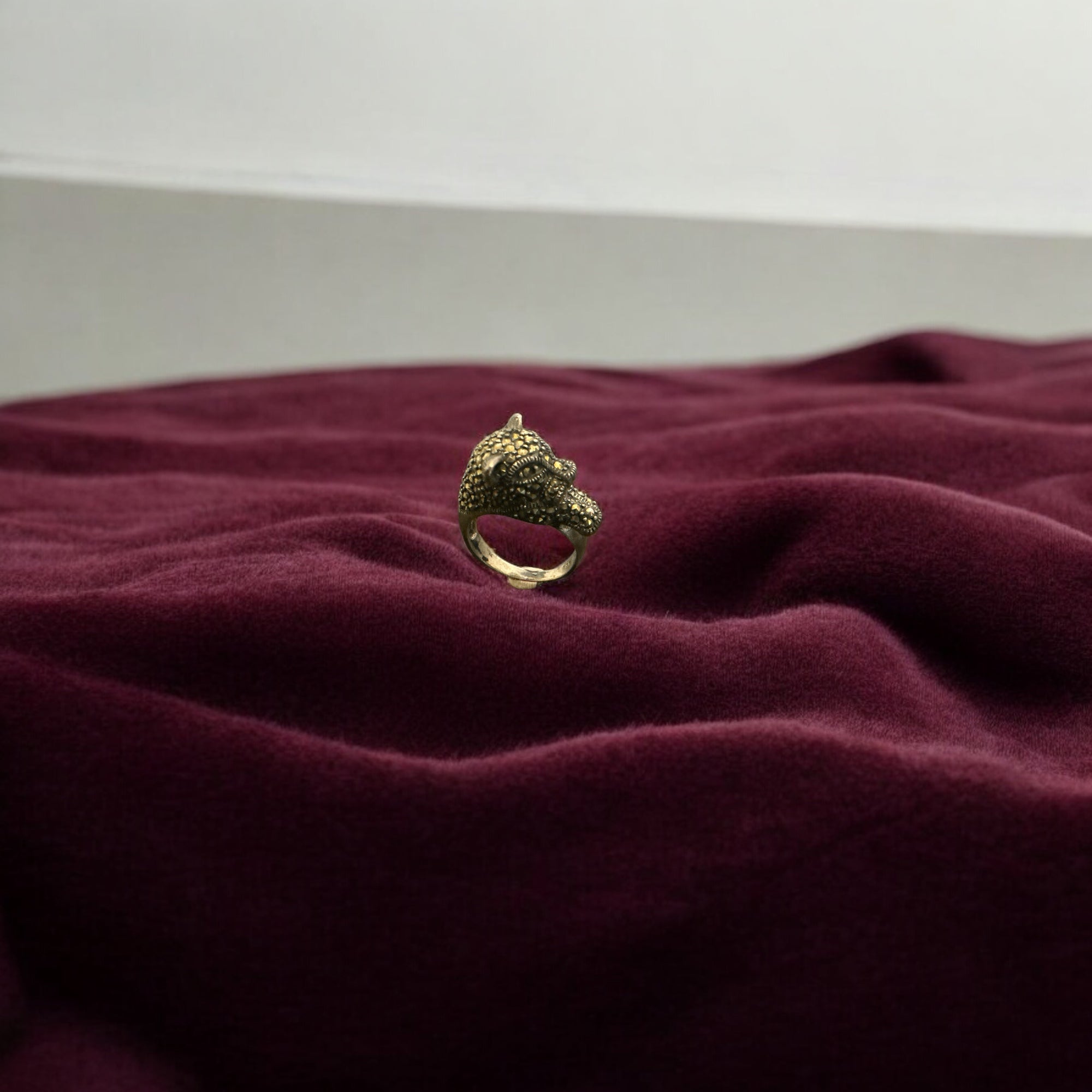 Precious finger ring 92.5 Silver Marker stone Ring