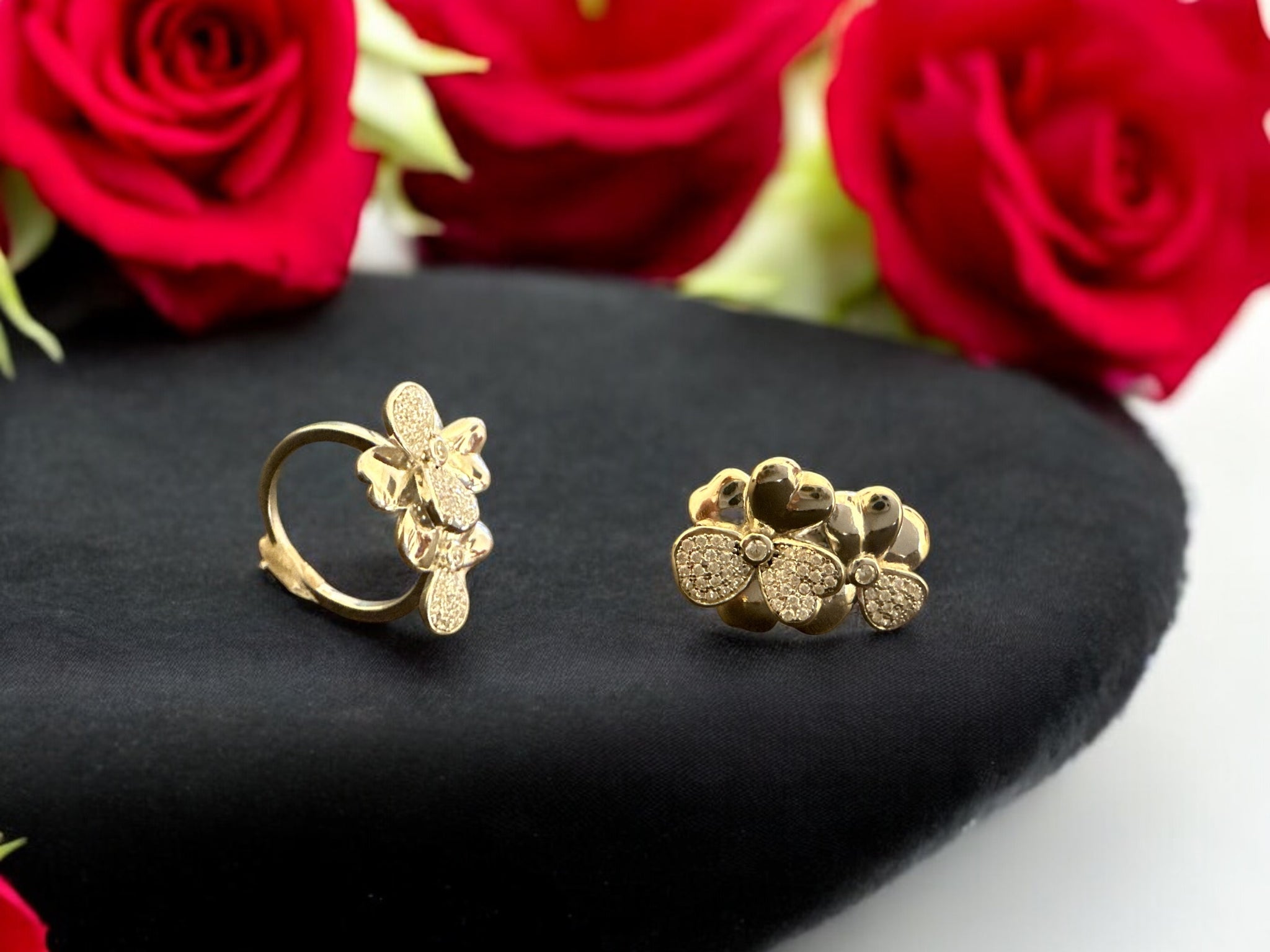 Precious finger ring 92.5 Silver  Premium CZ