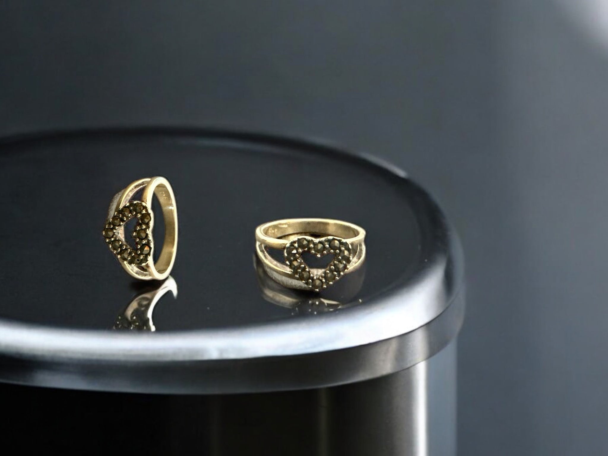 Precious finger ring 92.5 Silver Marker Ring