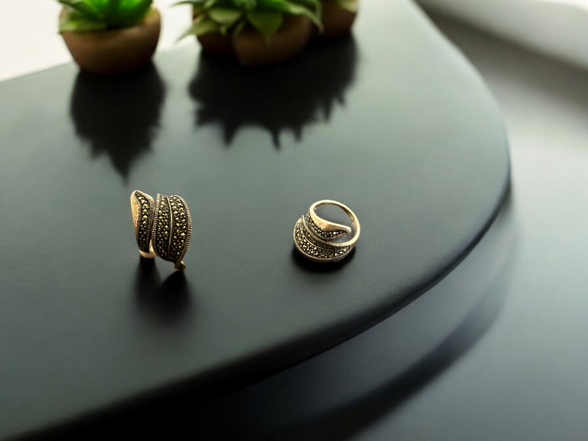 Precious finger ring 92.5 Silver Marker stone Ring