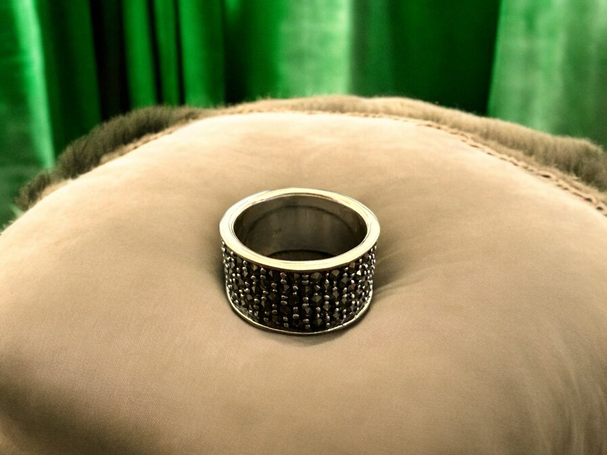 Precious finger ring 92.5 Silver Marker stone Ring