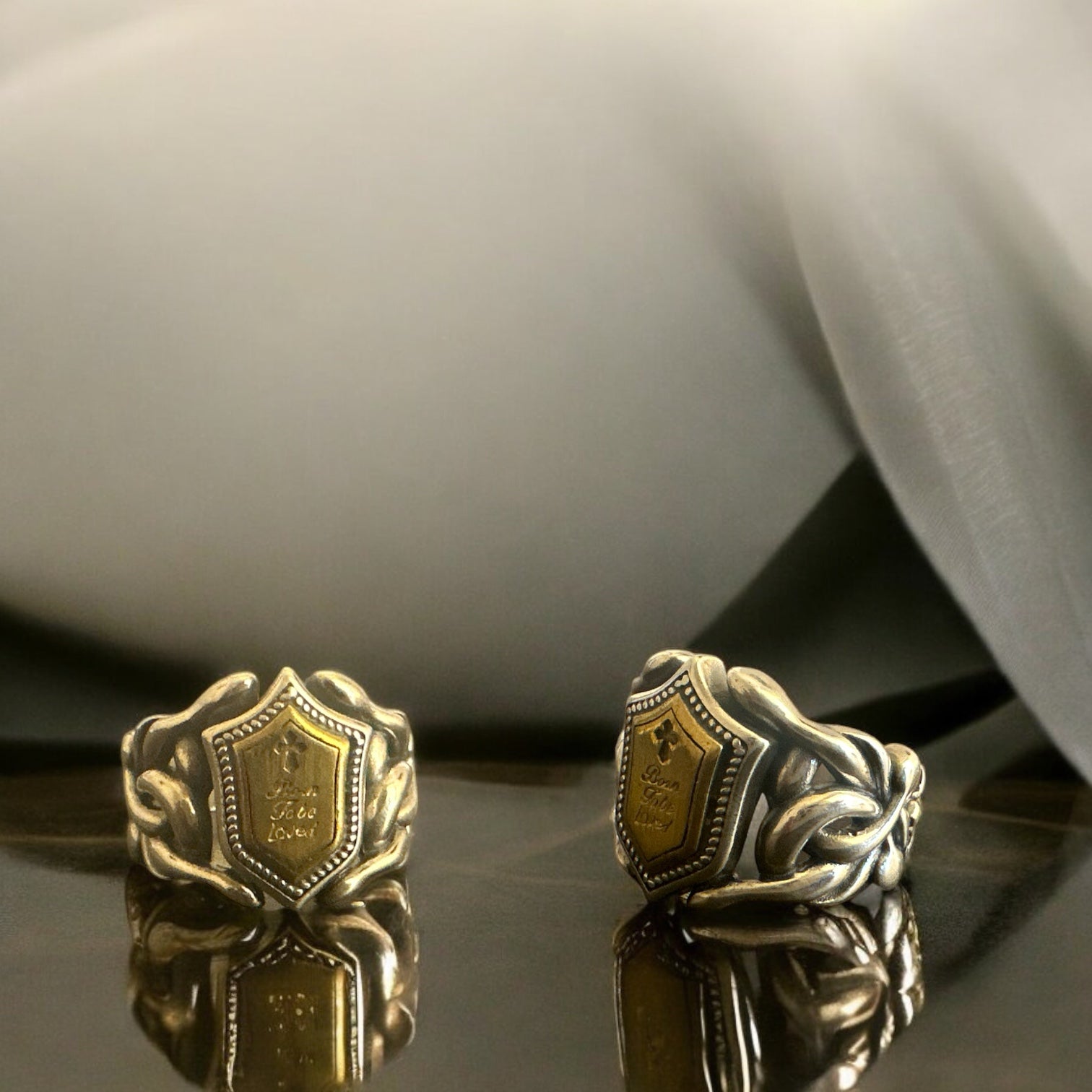 Precious finger ring 92.5 Silver Jesus Simbol Ring