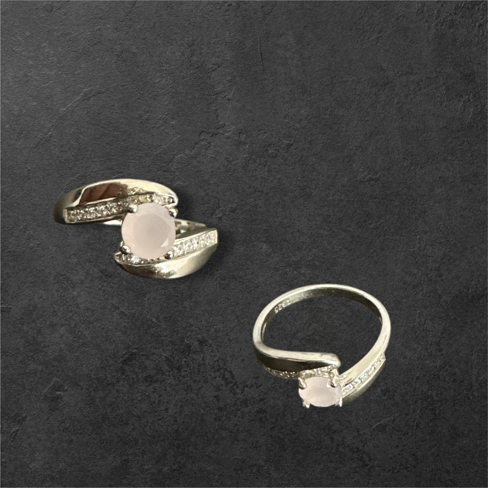 Precious finger ring 92.5 Silver  Premium CZ