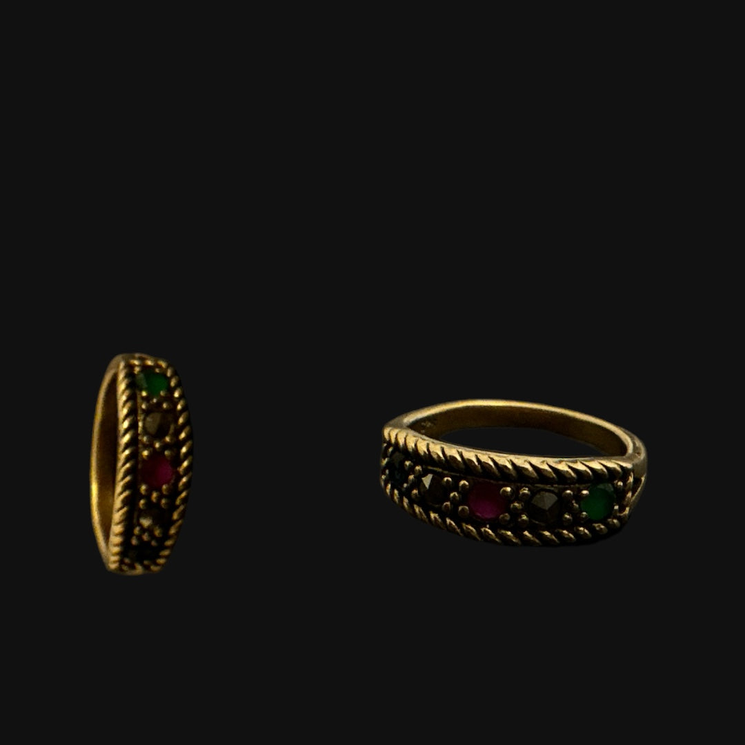Precious finger ring 92.5 Silver arker stone