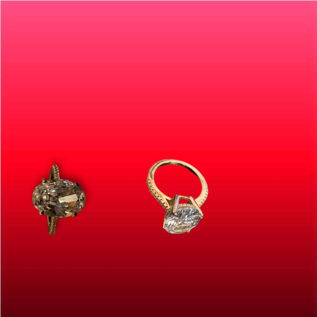 Precious finger ring 92.5 Silver  Premium CZ