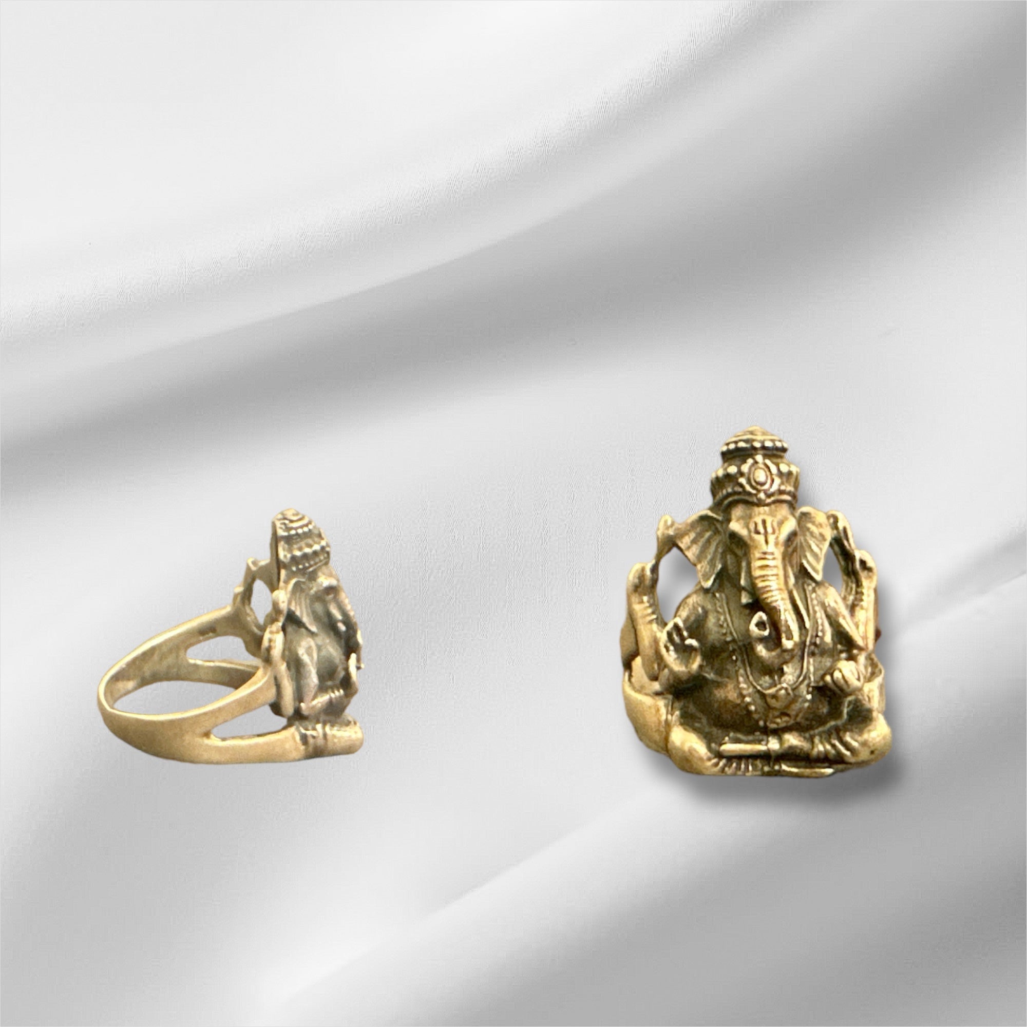precious finger ring 92.5silver Ganesh