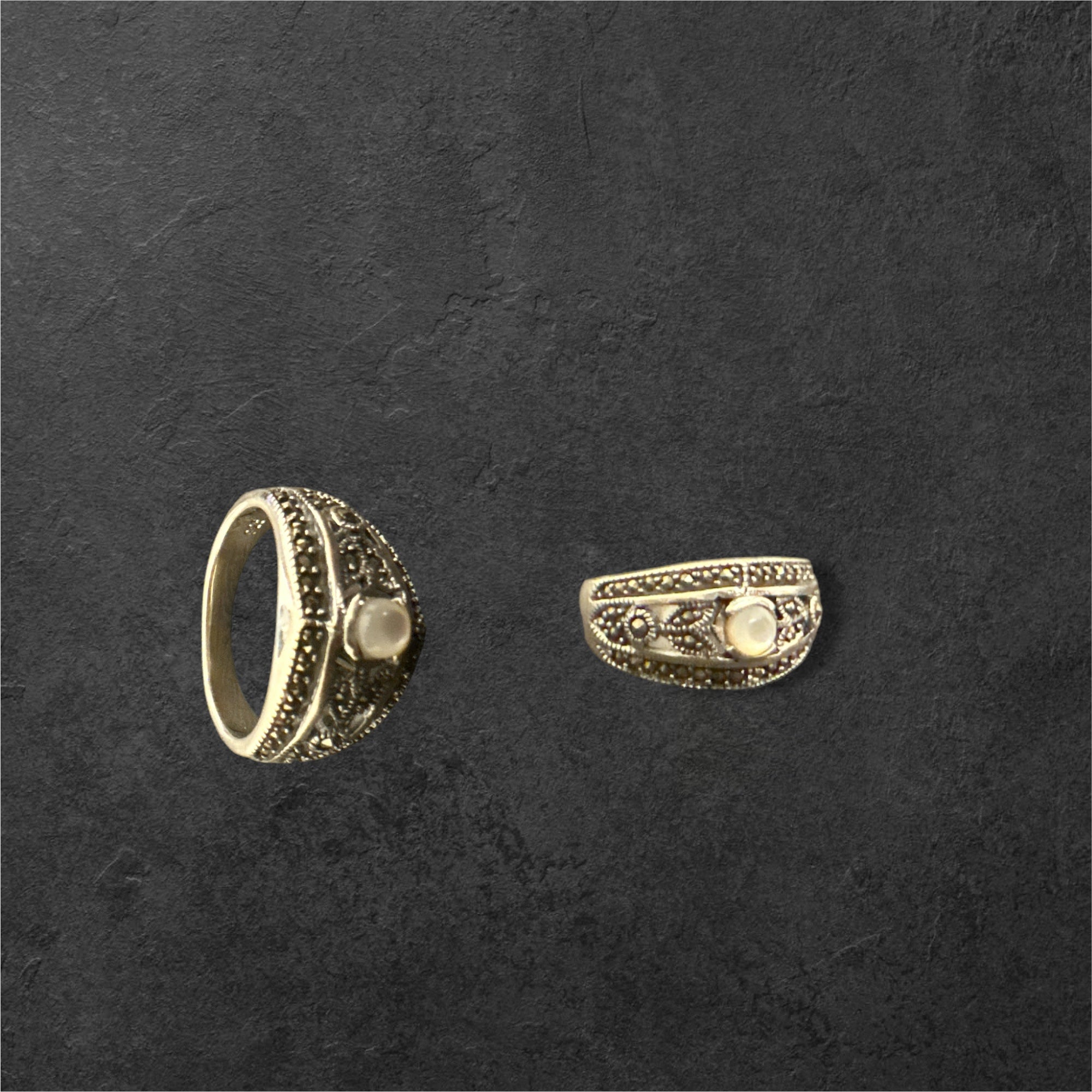 Precious finger ring 92.5 Silver Marker Stone
